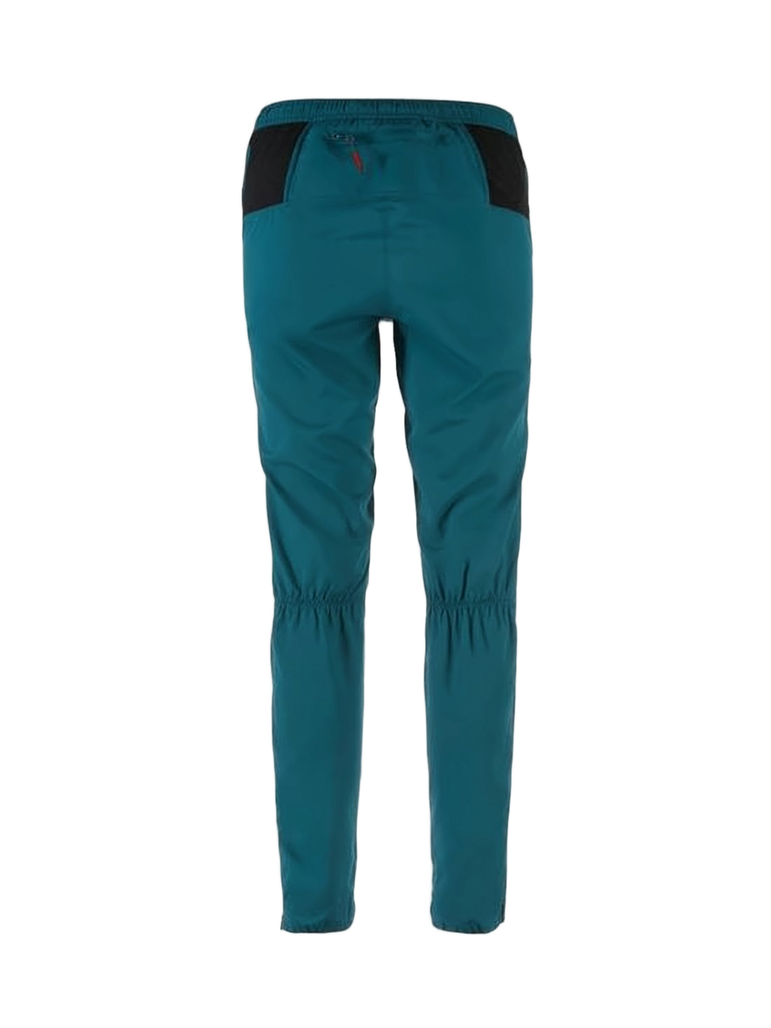 Streamlined Straight Pants With Elastic Waistband