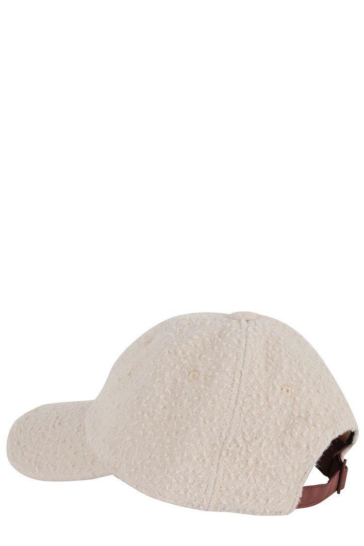 Textured Wool Baseball Cap