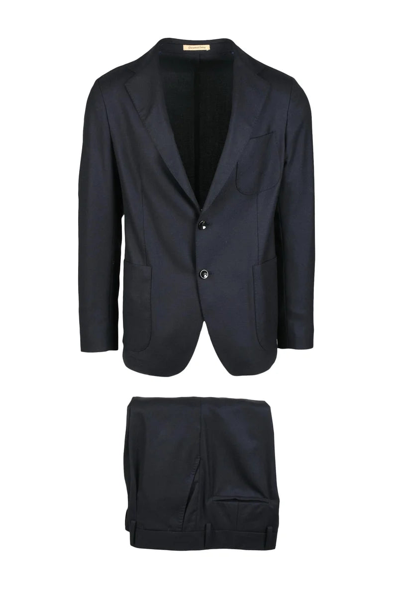 Wool Cashmere Suit - Midnight Blue