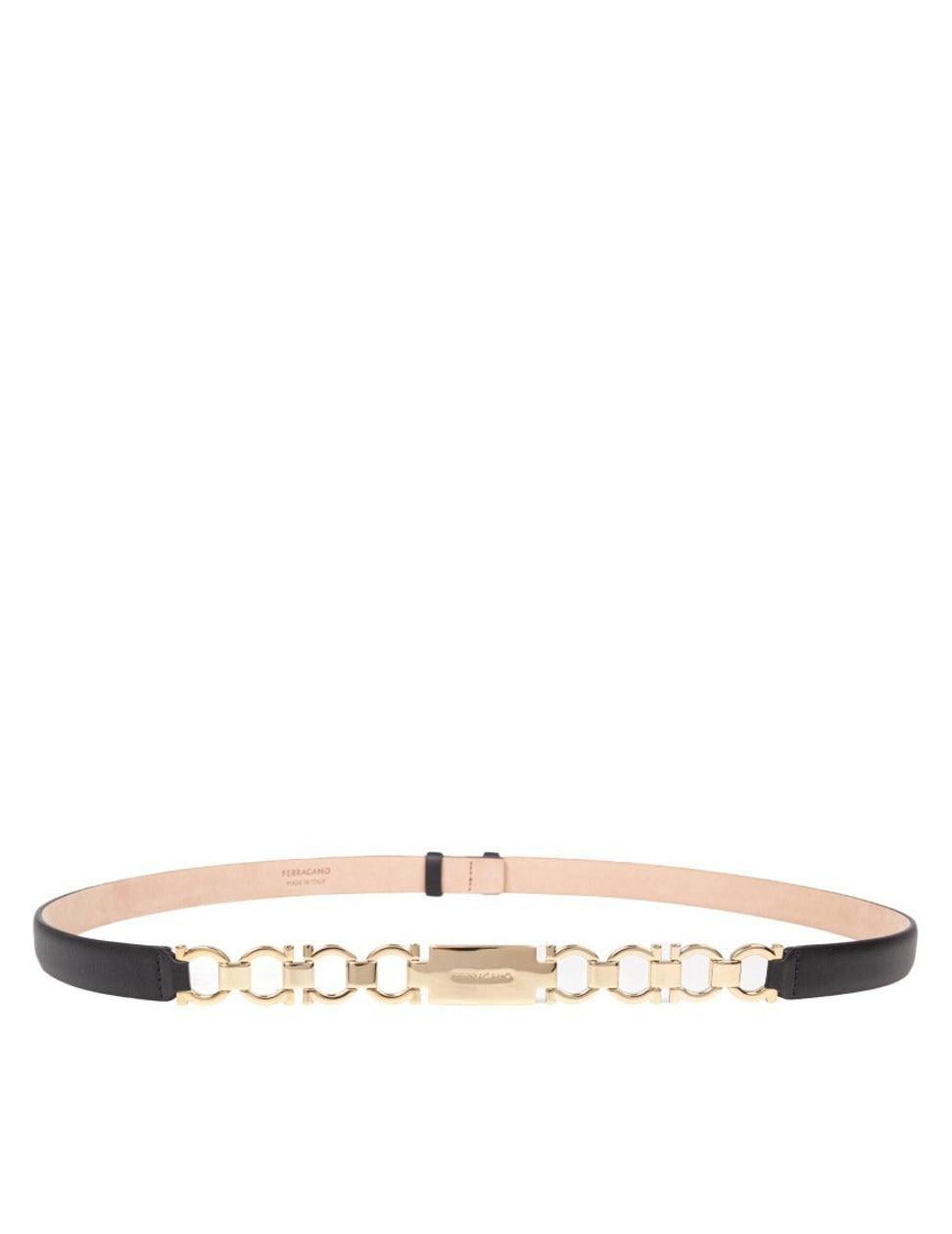 Black Leather Bijoux Belt
