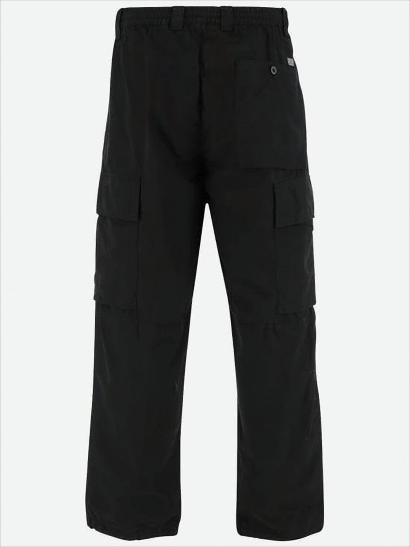 Relaxed Fit Cargo Pants With Adjustable Hems