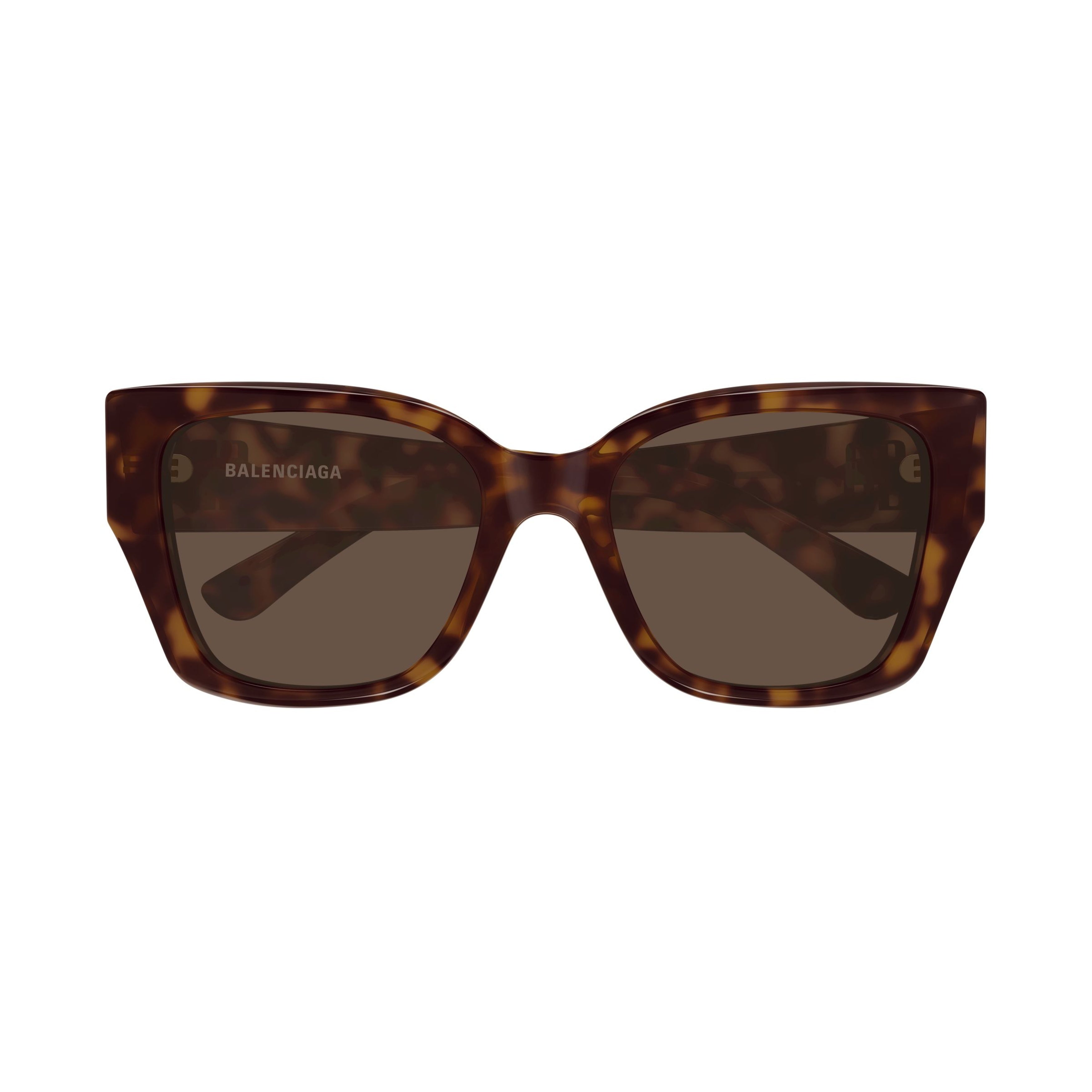 Oversized Tortoiseshell Acetate Sunglasses With Gold Accents