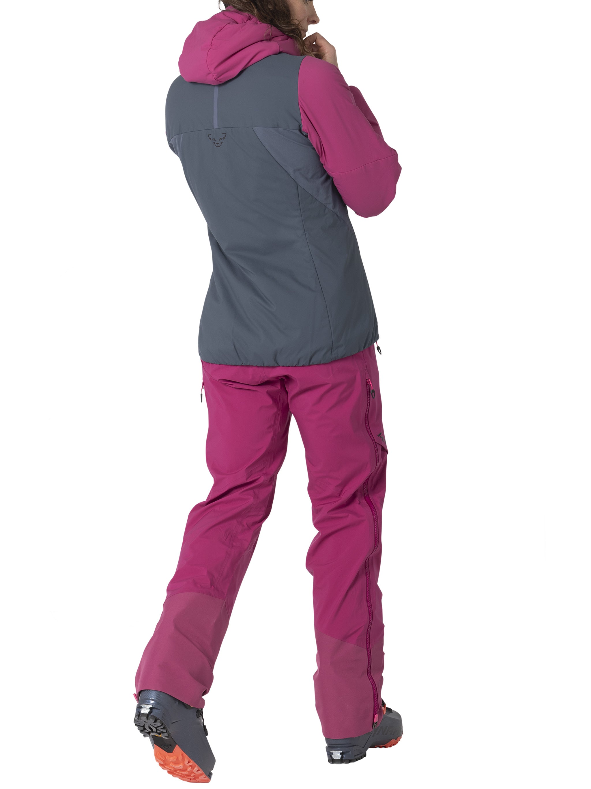 Blacklight Prl Grey/Magenta Hooded Sport Jacket