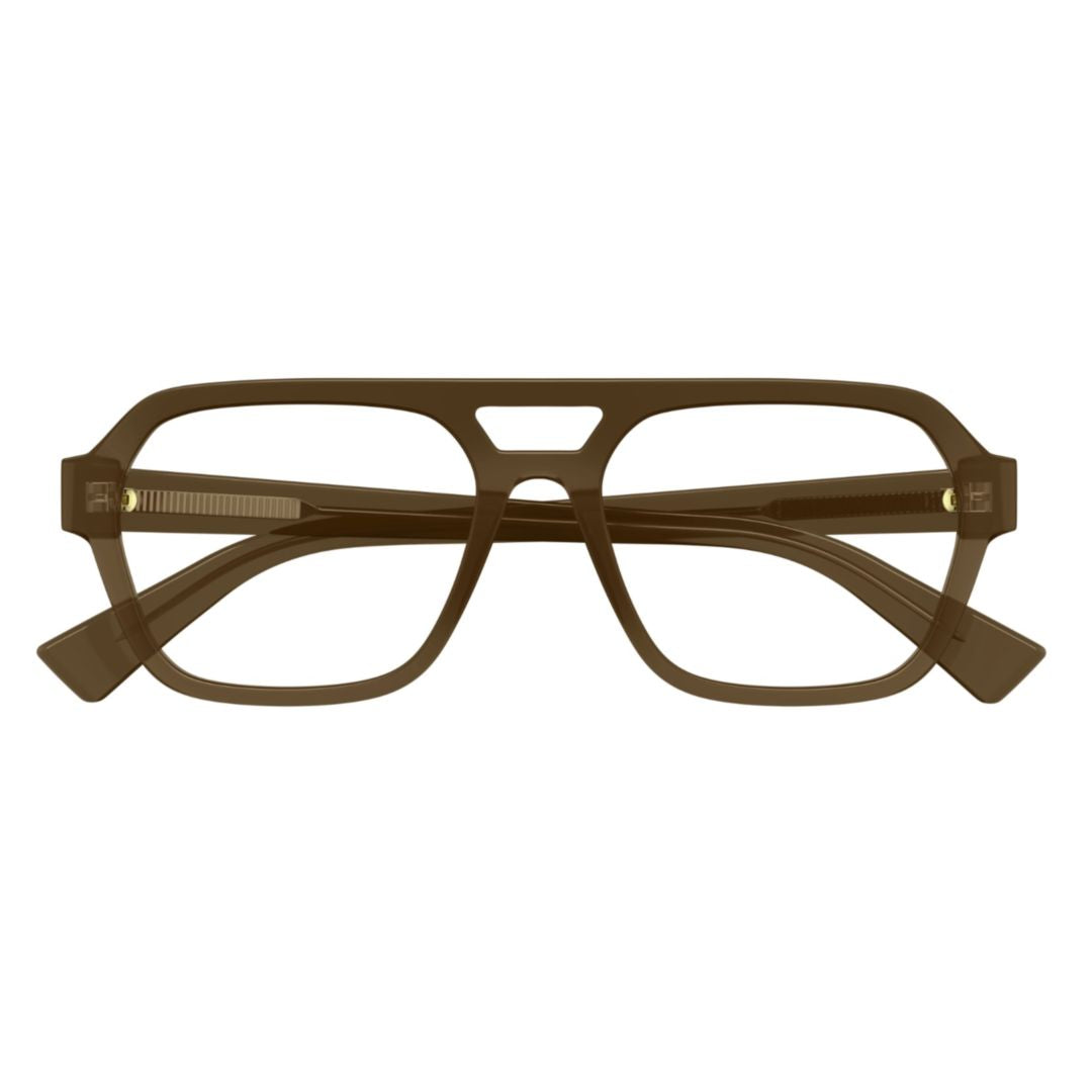 Rectangular Bold Frame Sunglasses With Keyhole Bridge