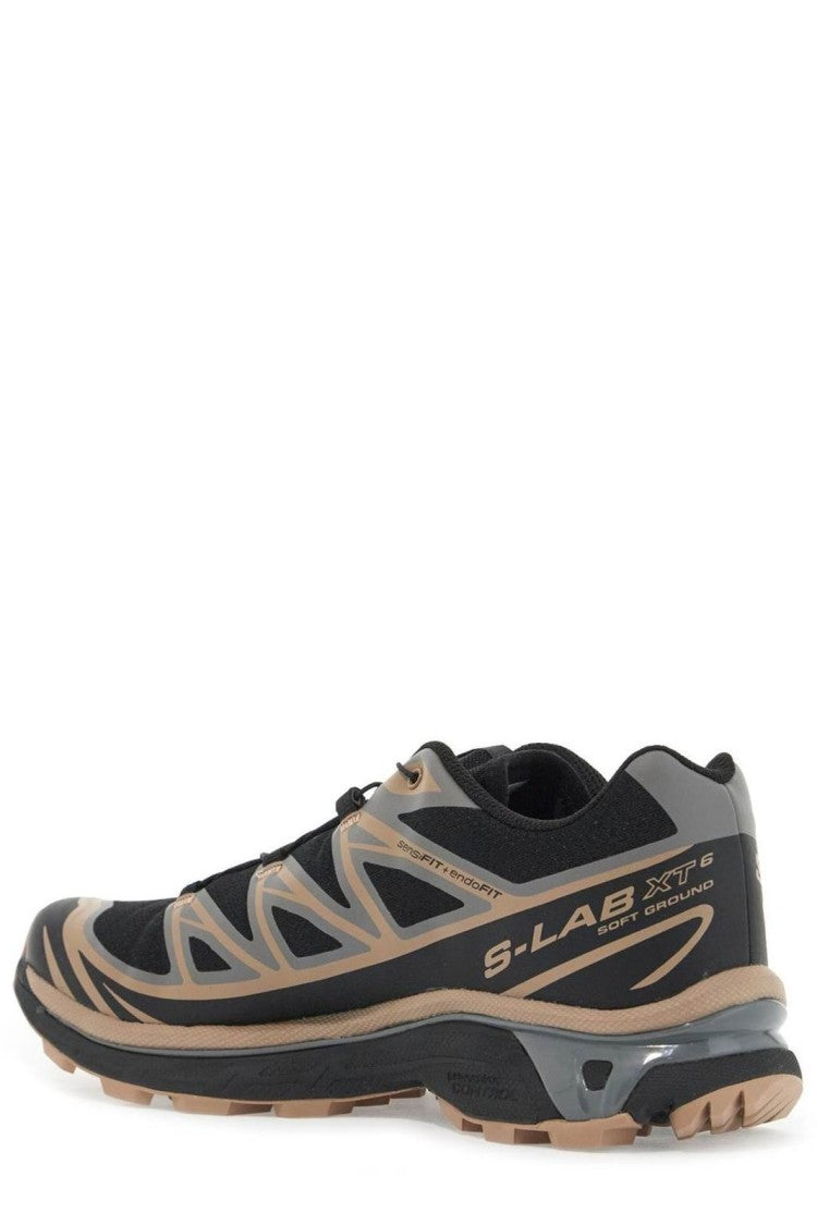 Geometric Overlay Sneakers with Quick-Pull Lace System
