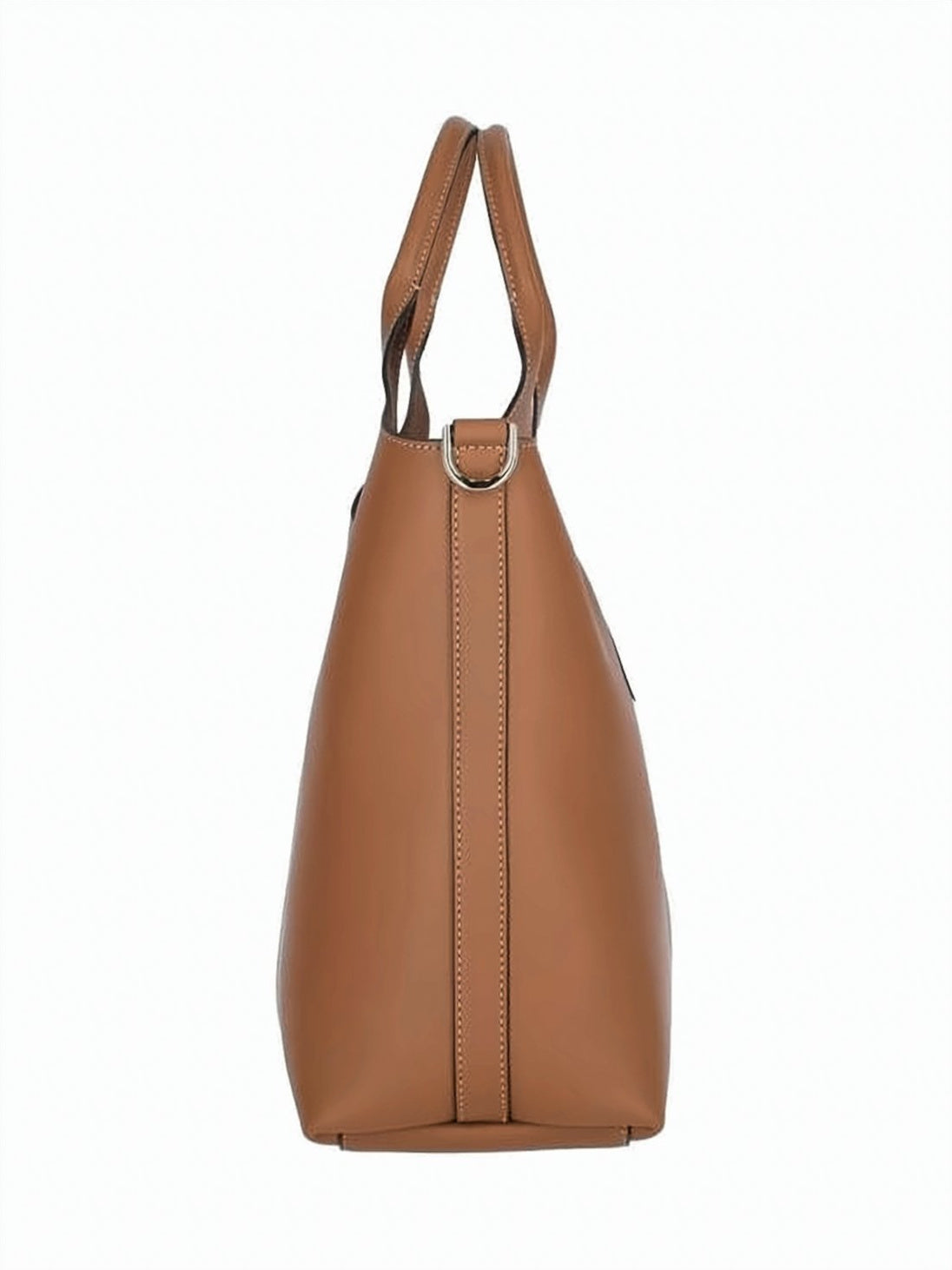 Structured Smooth Calf Leather Tote Bag