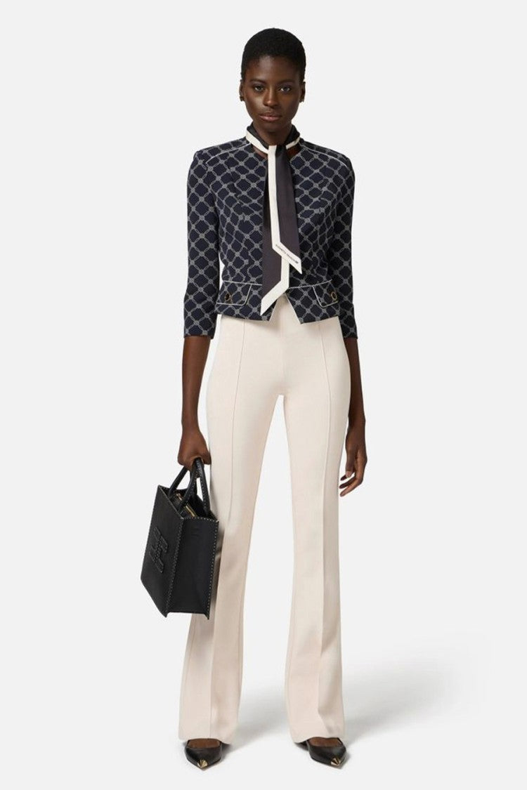 Tailored Flared Trousers