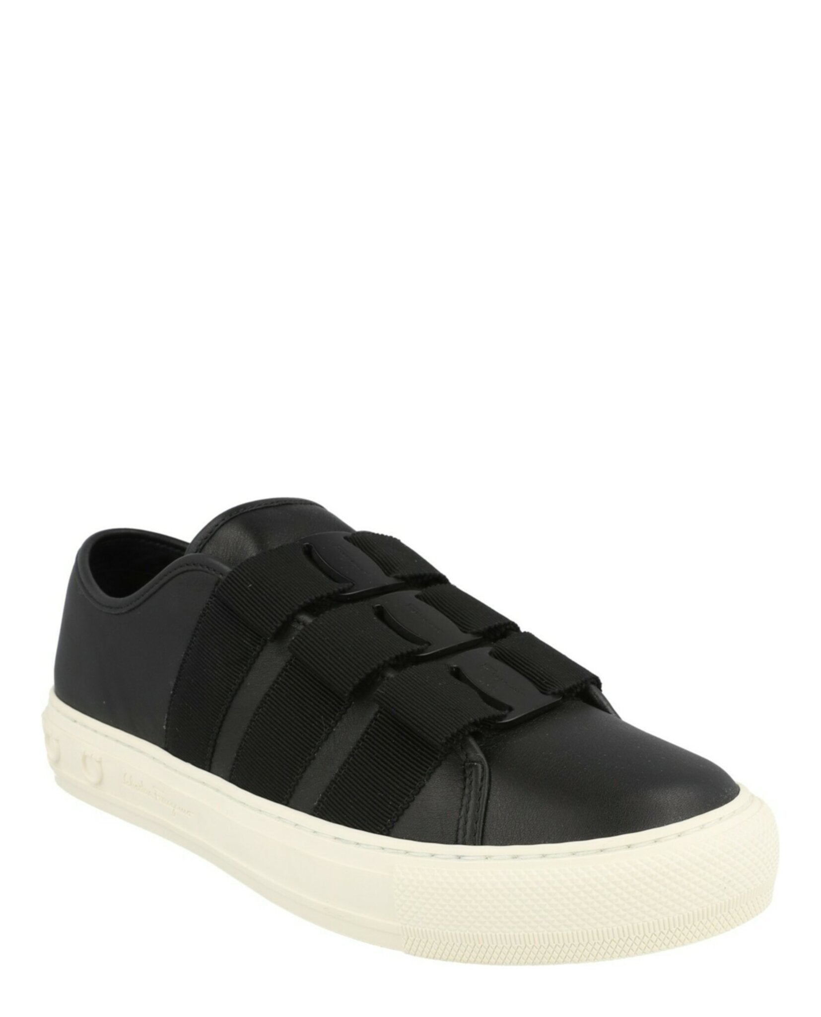Nataly Calfskin Leather Low-Top Sneakers
