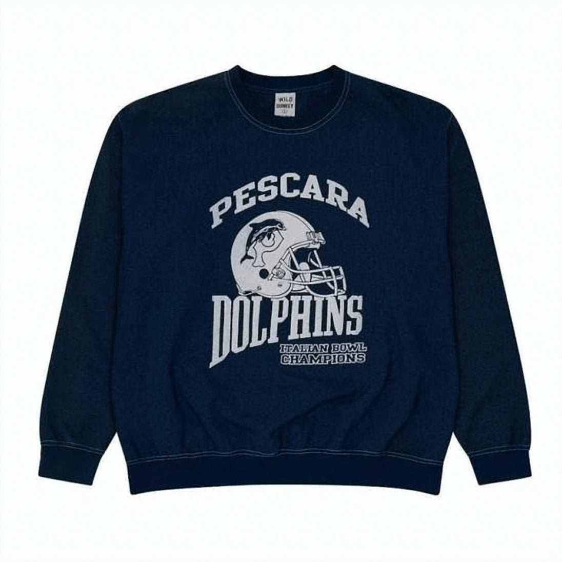 Long-Sleeve Sweatshirt with Graphic Print