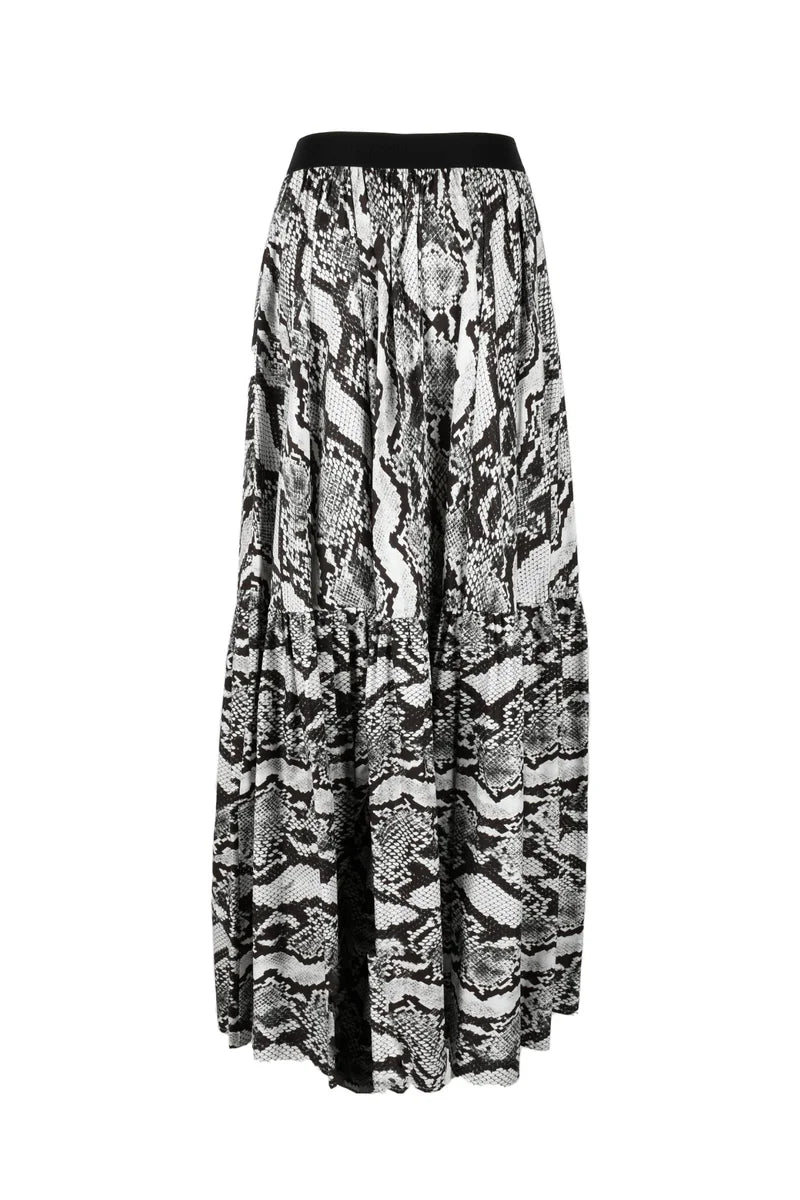 Women's Skirt - Black/White