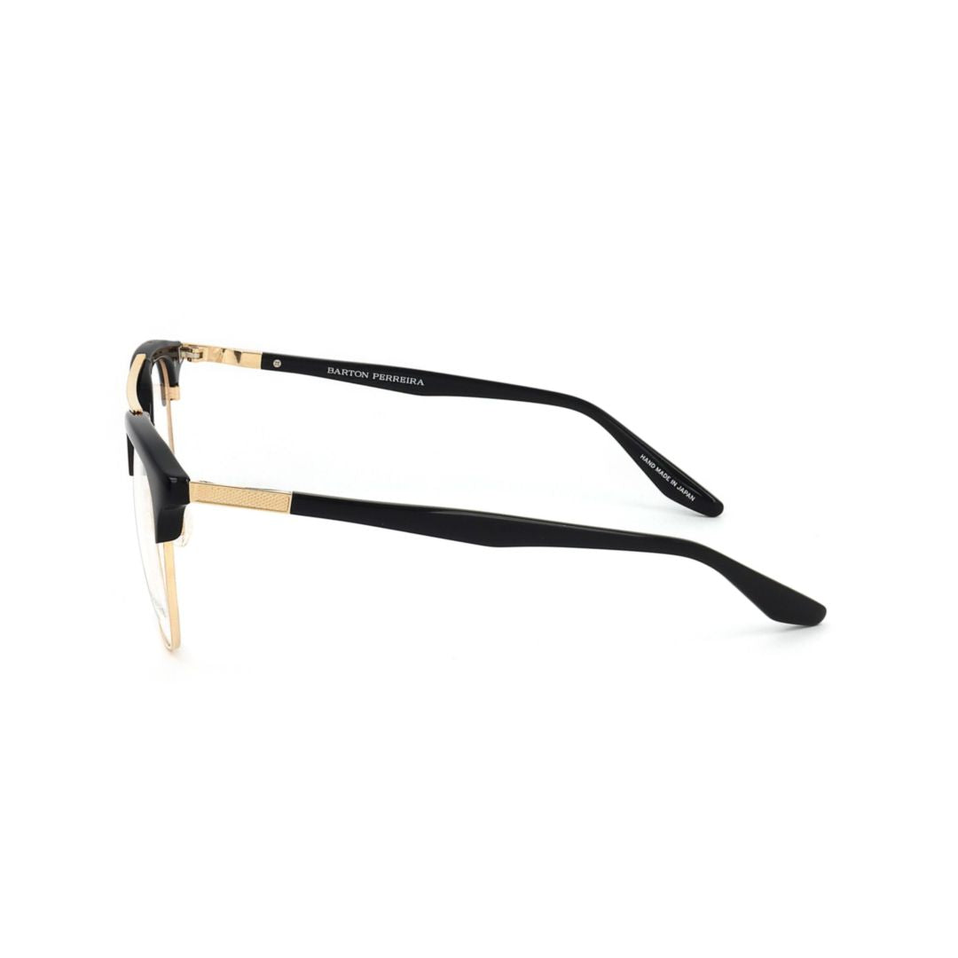 Bp5068 520fc Browline Eyeglasses with Gold Accents