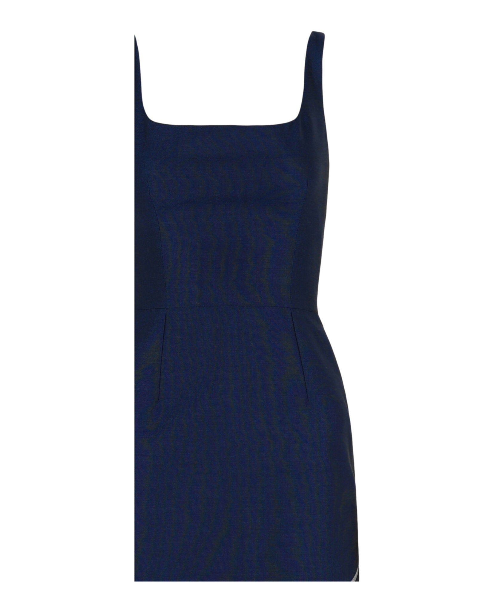 Zip Slash Midi Dress