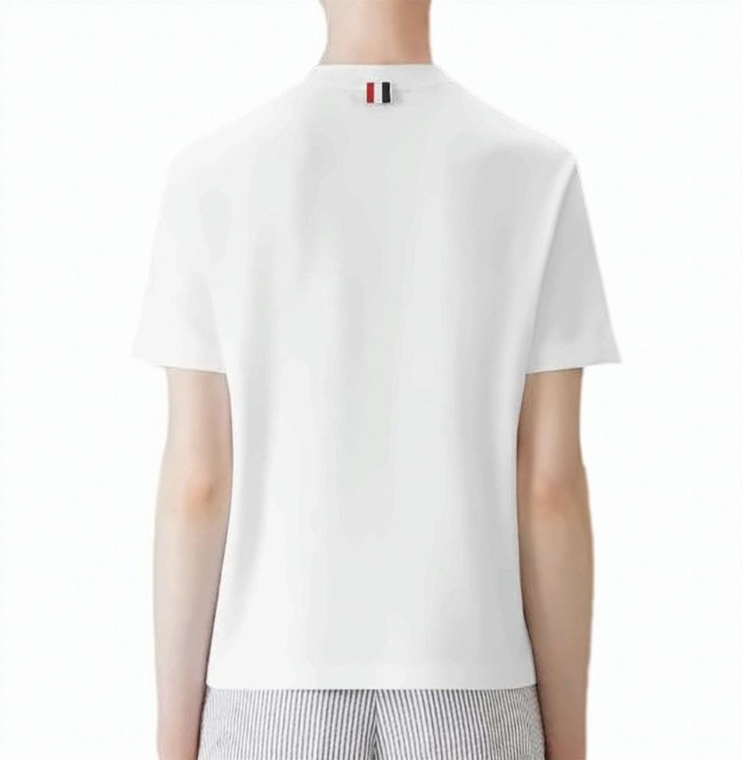 Thom Browne Classic Piqué Short-Sleeve T-Shirt