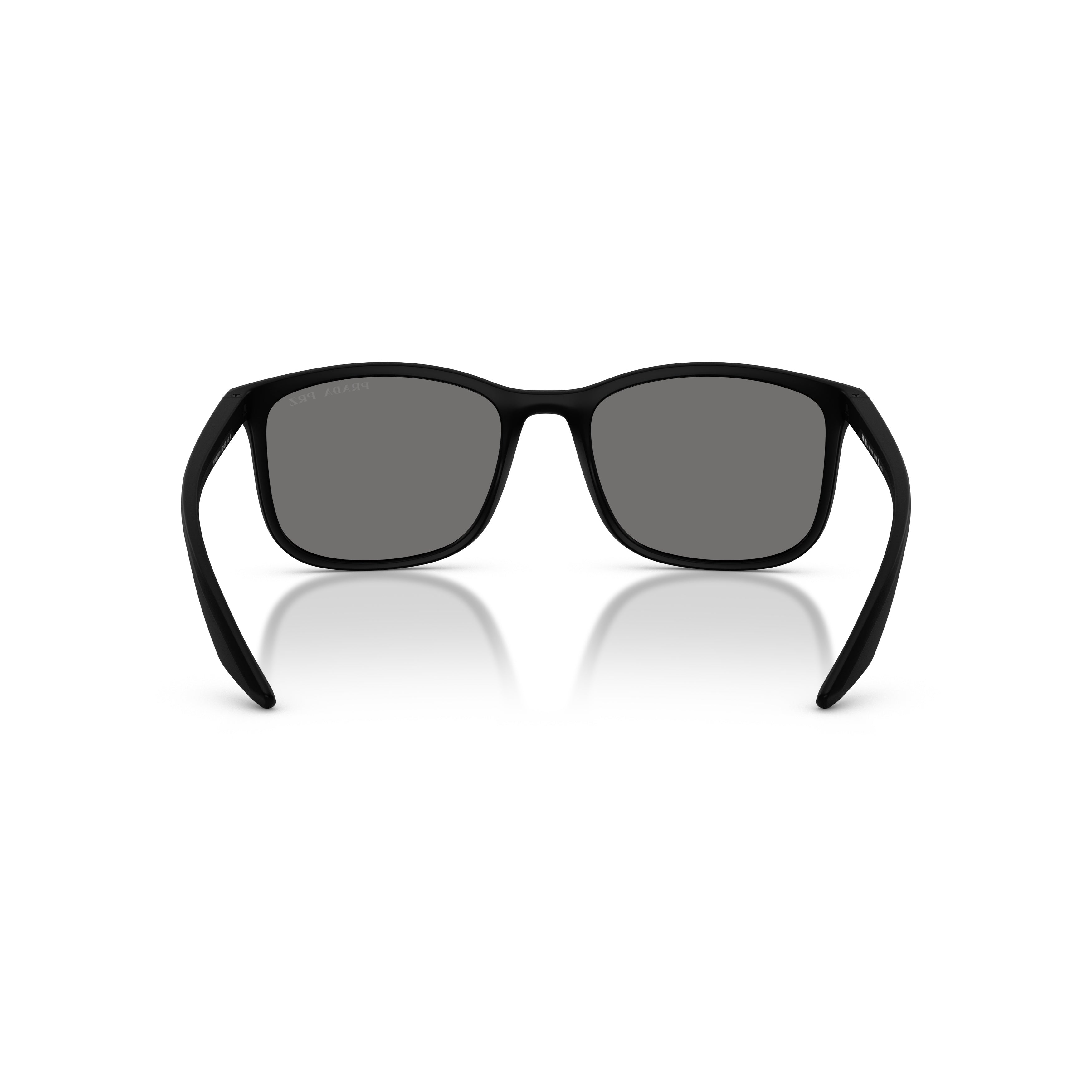 0ps A08s Rectangular Matte Black Sunglasses