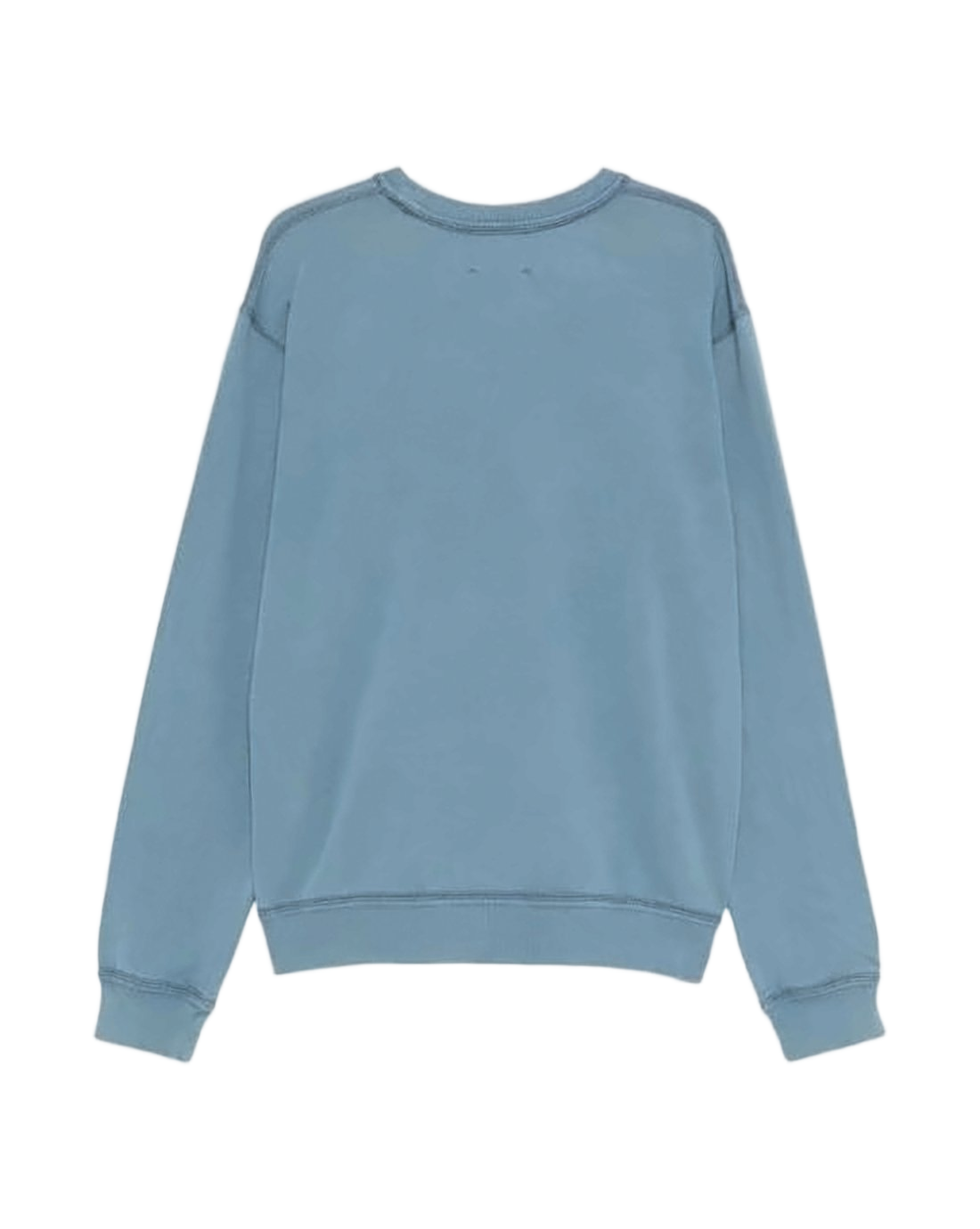 Relaxed Fit Graphic Logo Sweatshirt in Soft Blue