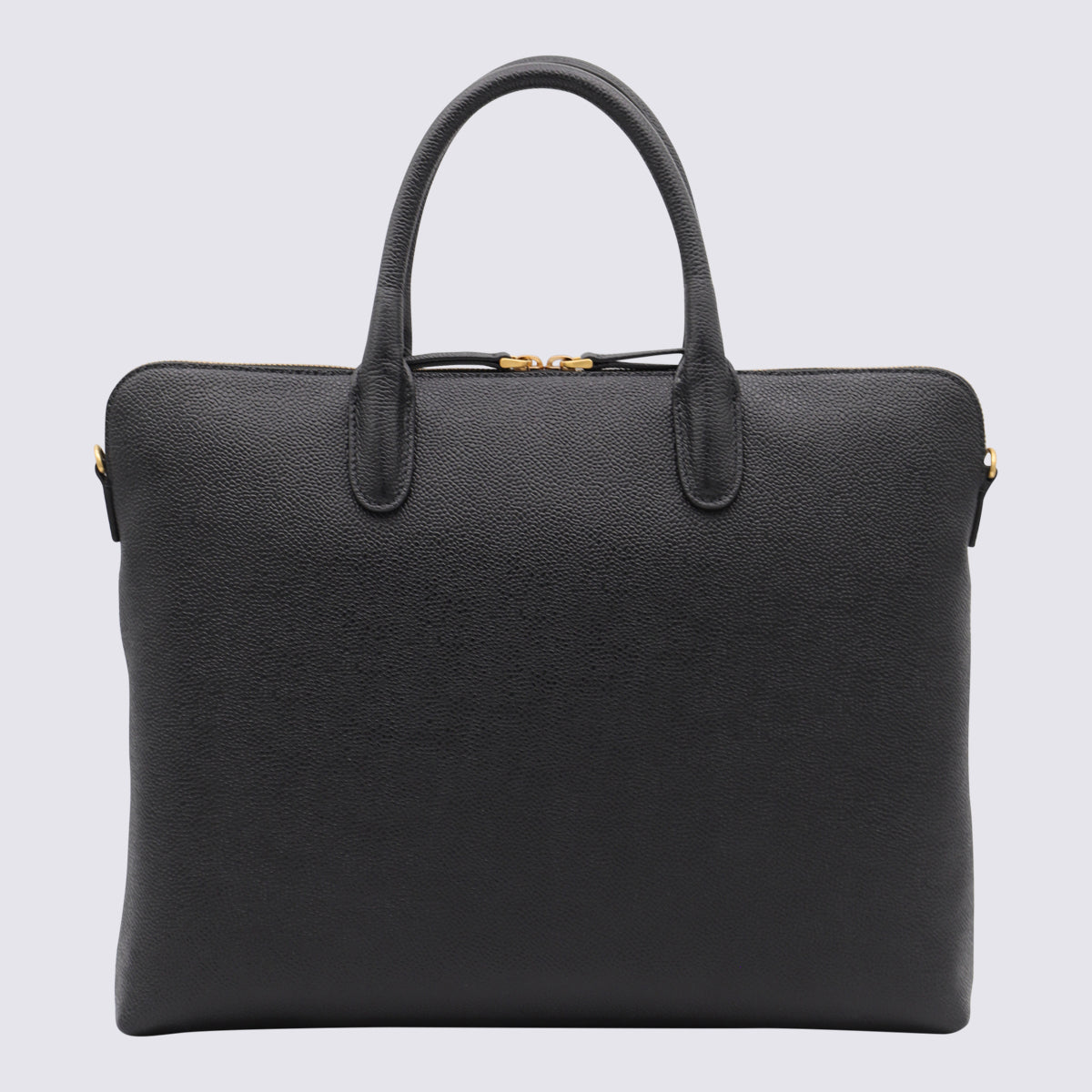 Black Top Handle Bag