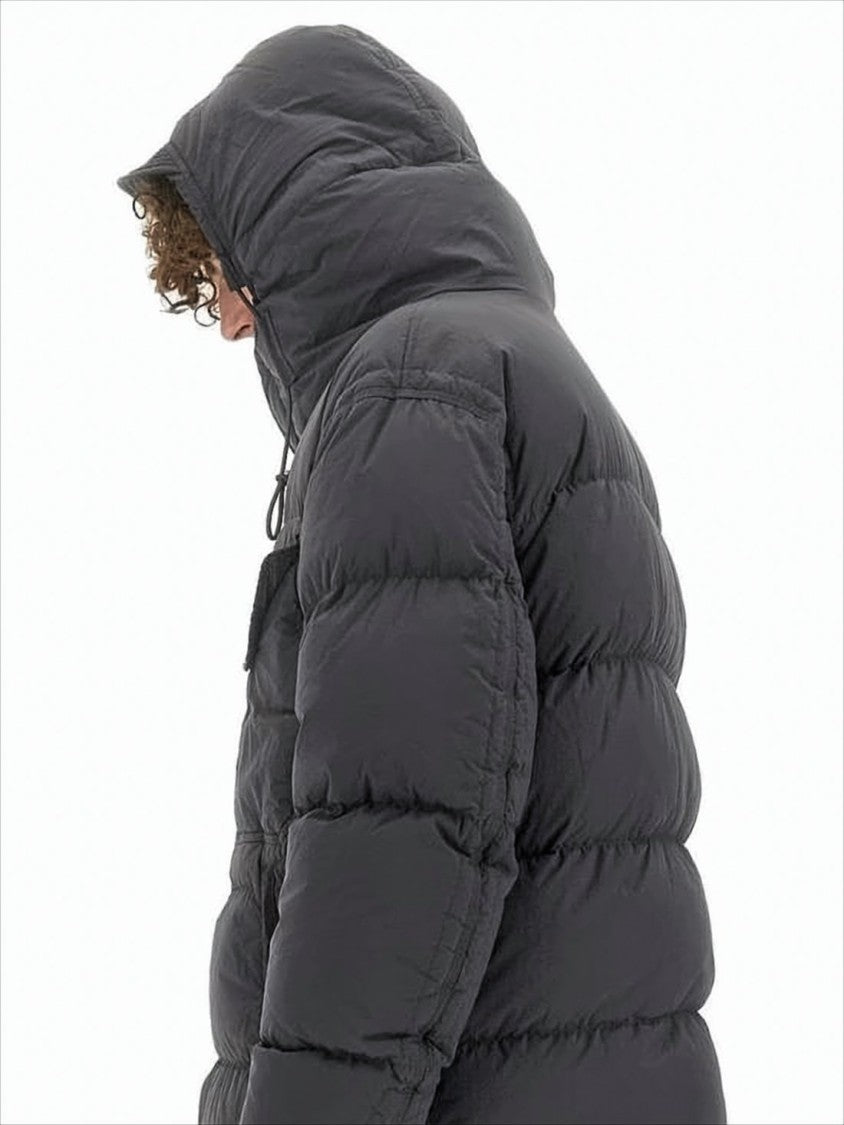 Quilted Black Down Jacket