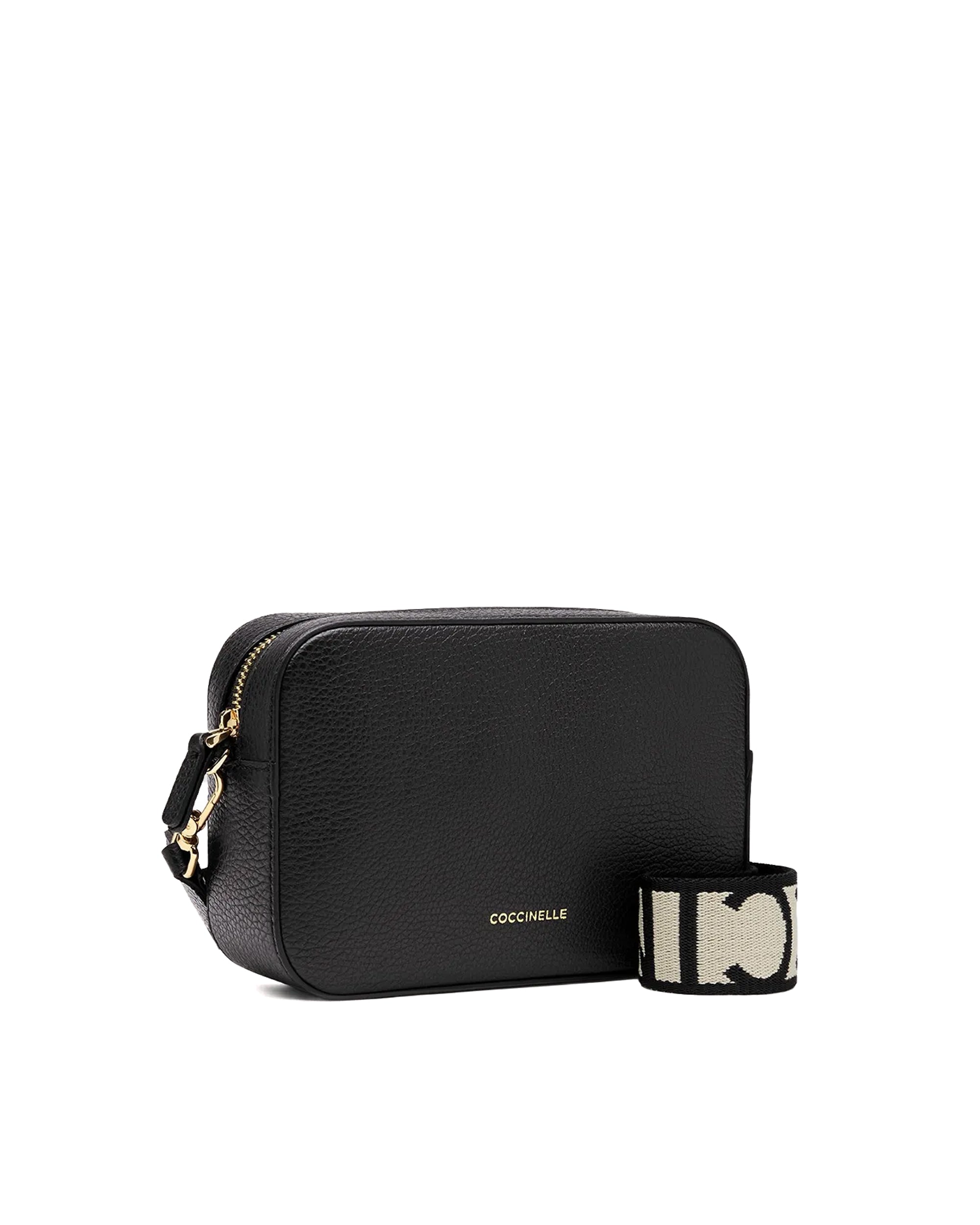 Tebe Noir Leather Bag