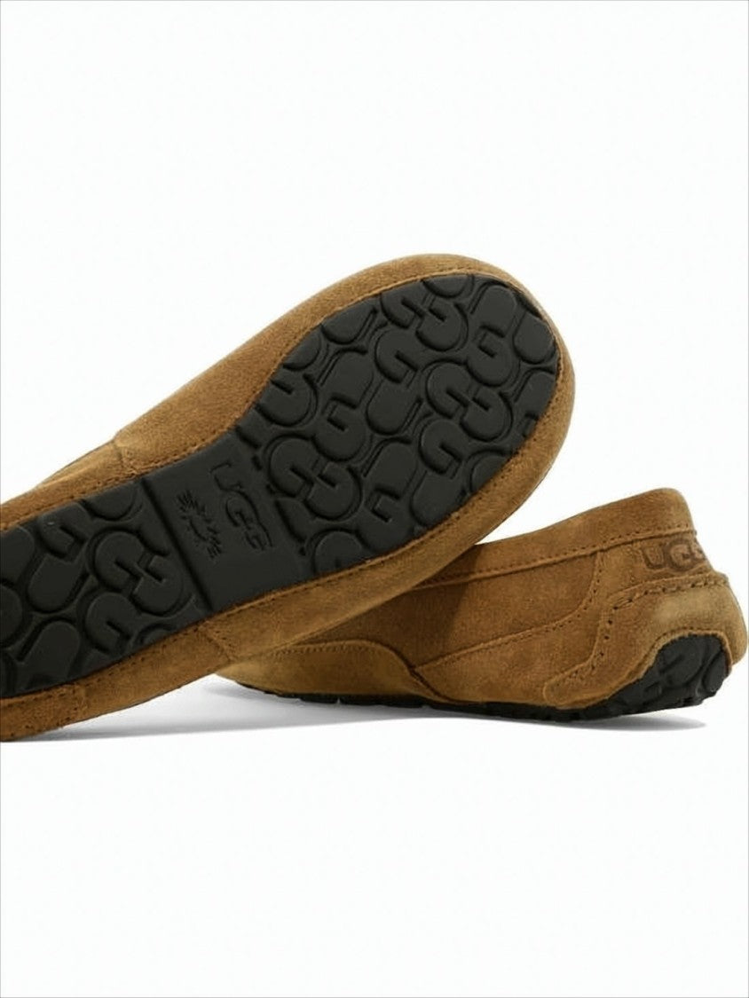 Suede Loafers with Plush Wool-Lyocell Lining