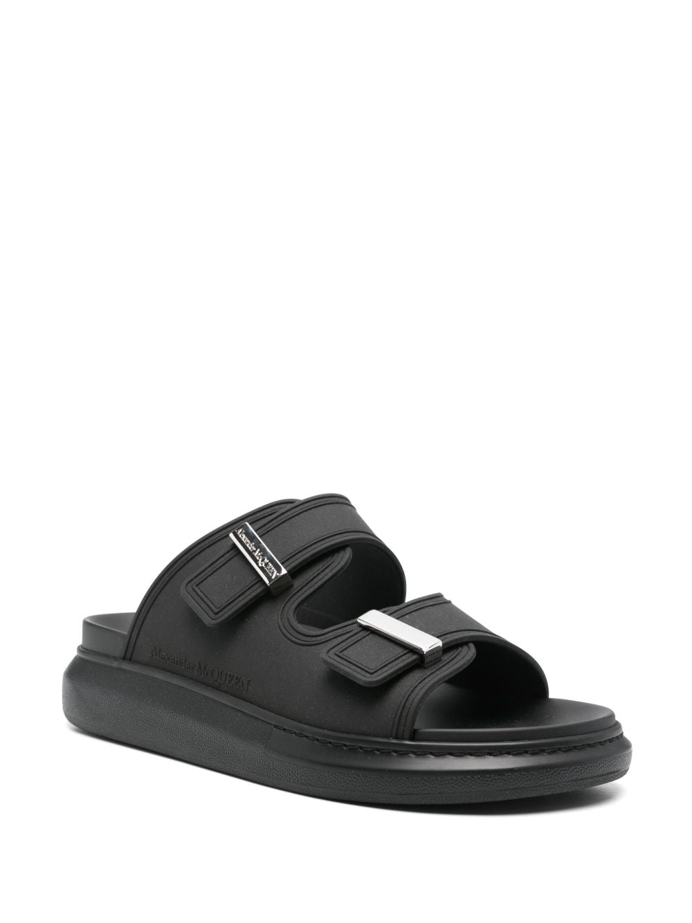 Slip-On Sandals With Double Straps