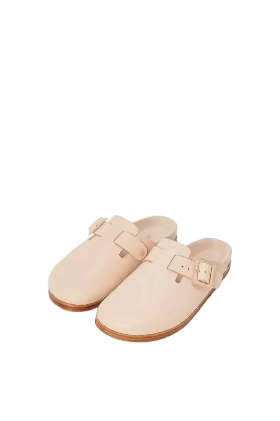 Minimalist Mule Slipper with Adjustable Buckle Strap