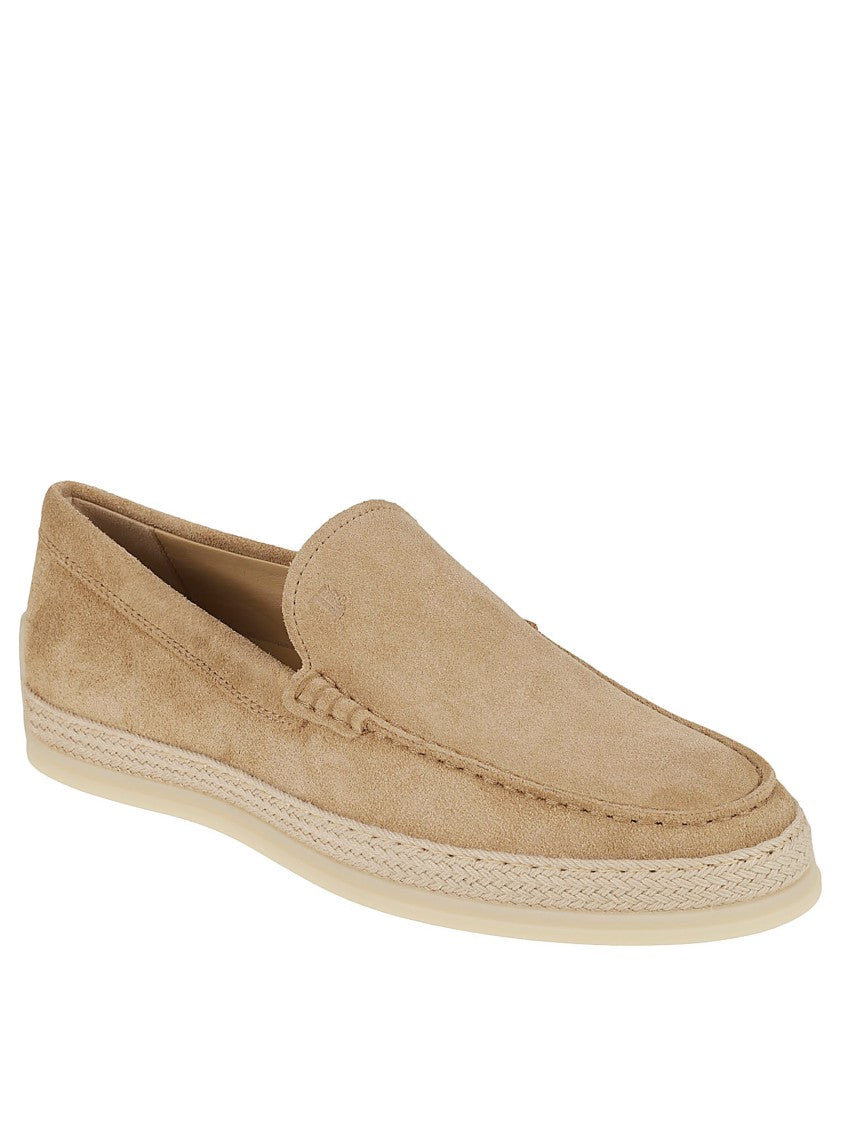 Slip-On Calfskin Flat Shoes