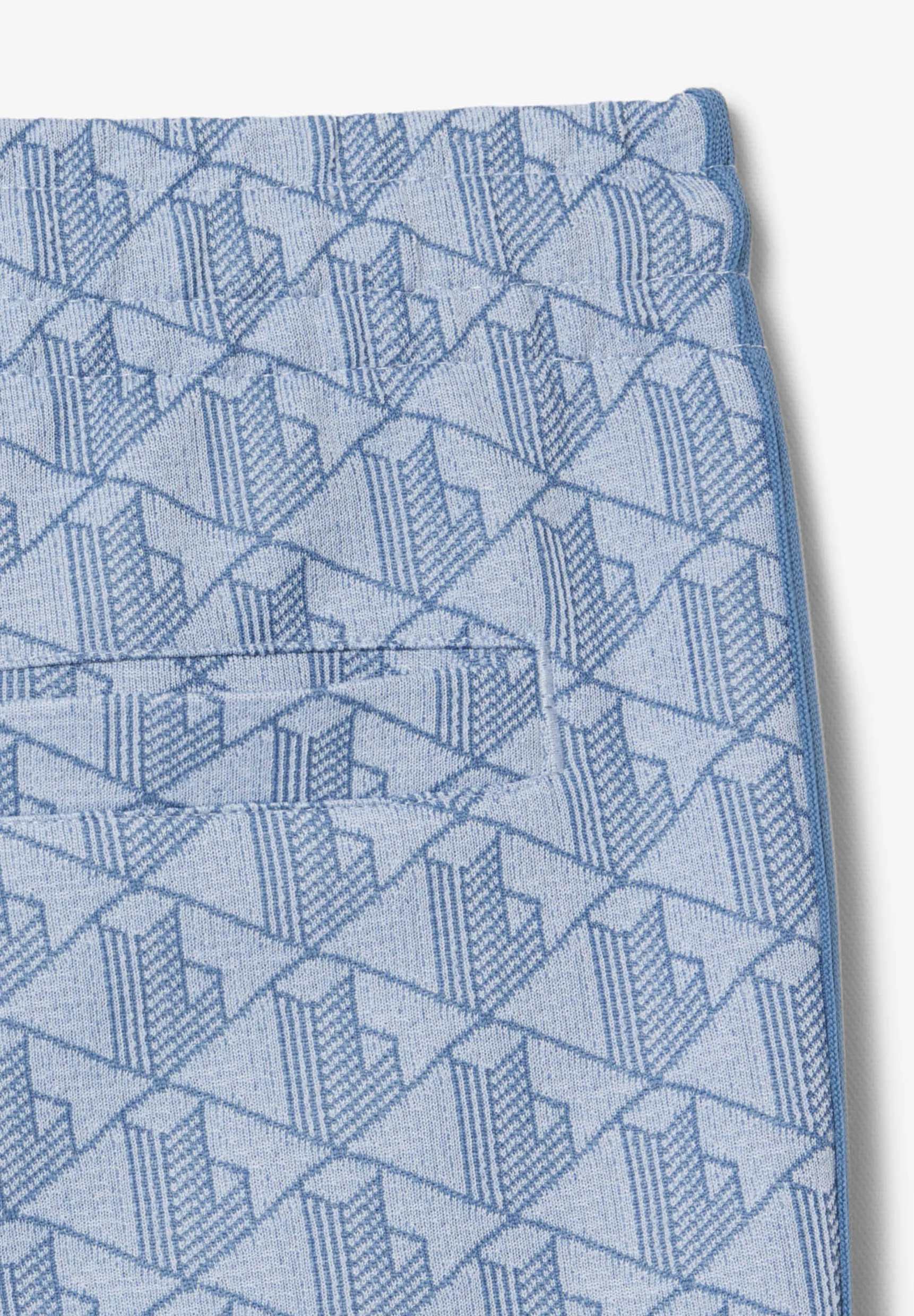 Light Blue Paris Monogram Pants