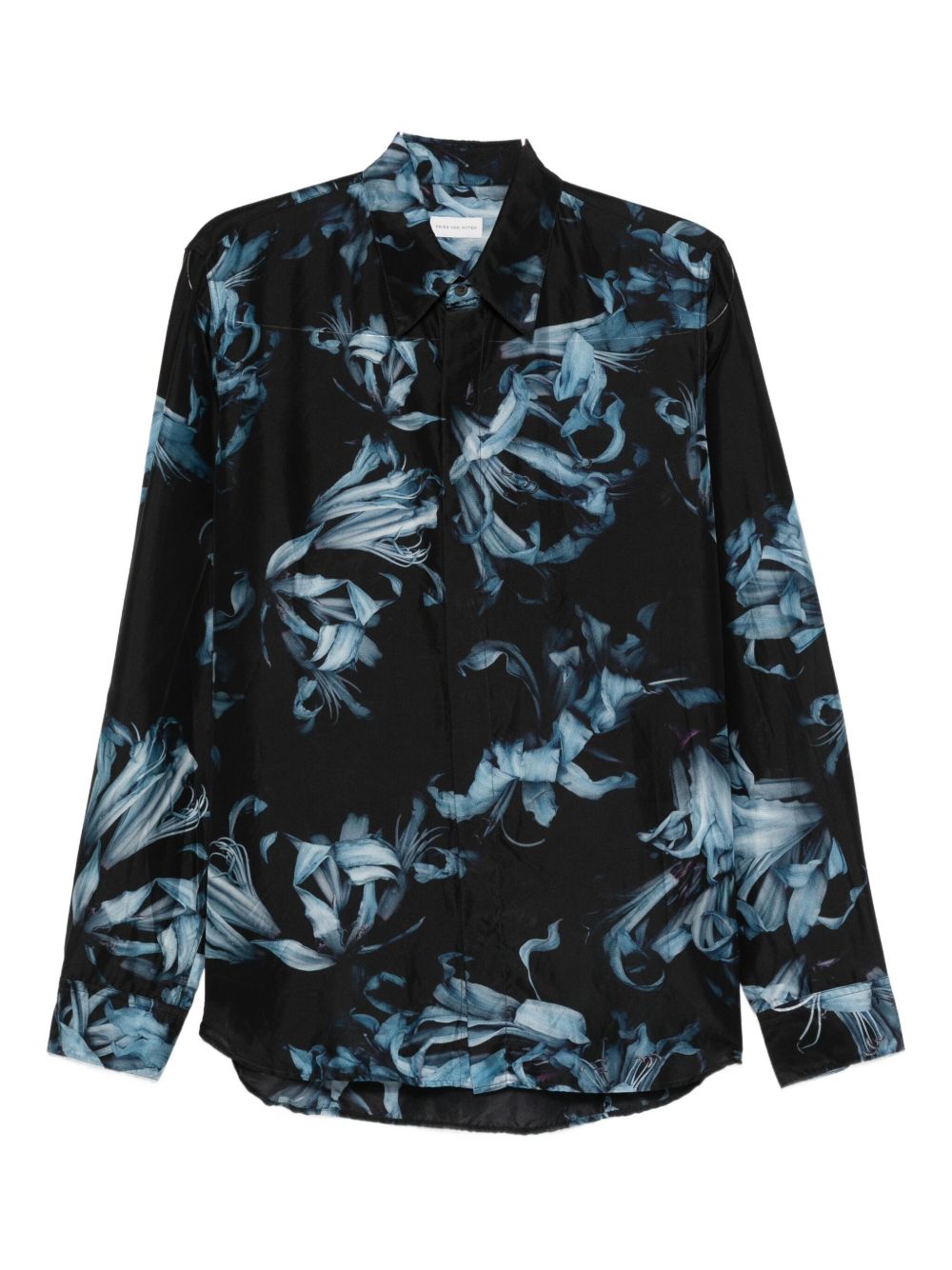 Floral Print Long-Sleeve Shirt