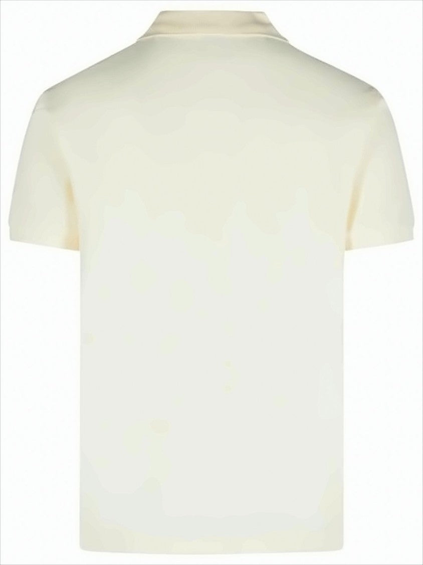 Short-Sleeve Polo Shirt with Traditional Collar and Minimalist Design
