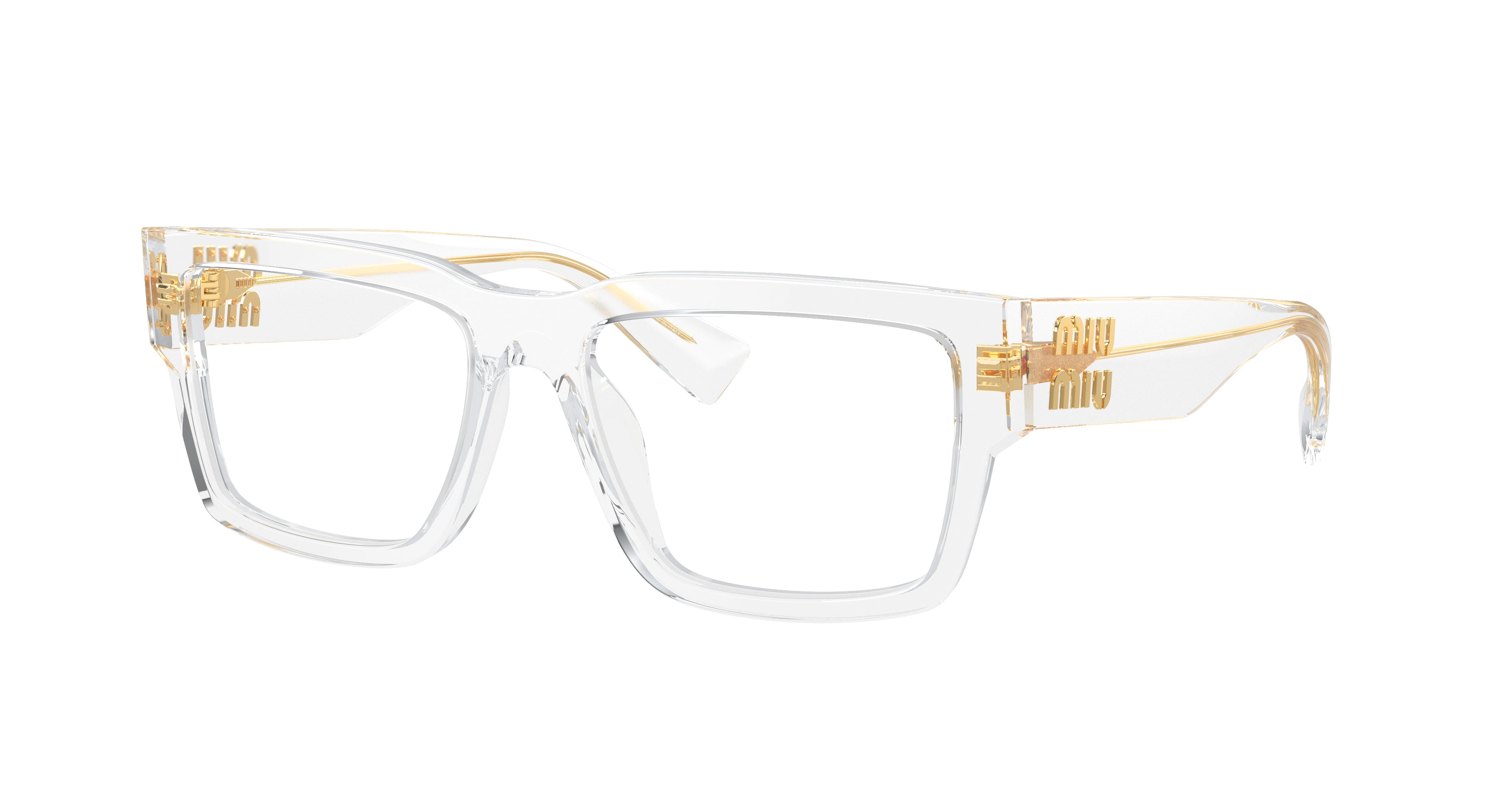 0mu 02xv Oversized Square Eyeglasses
