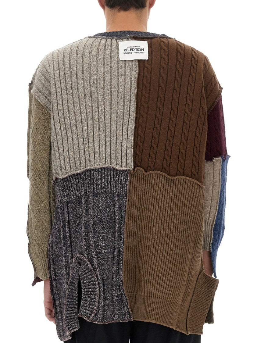 Patchwork Cardigan