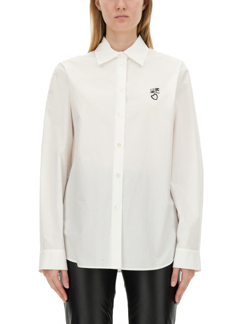 Structured White Cotton Shirt