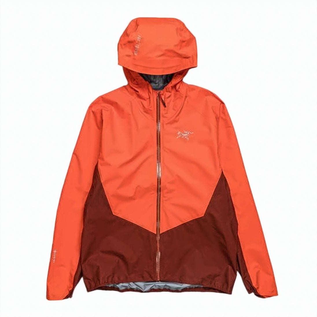 Two-Tone Activewear Jacket With Hood