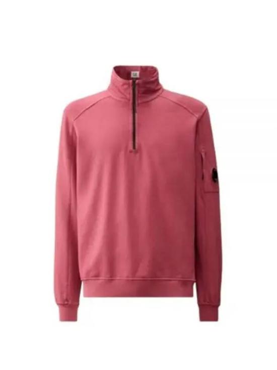 High Collar Long Sleeve Pullover With Zip Detail