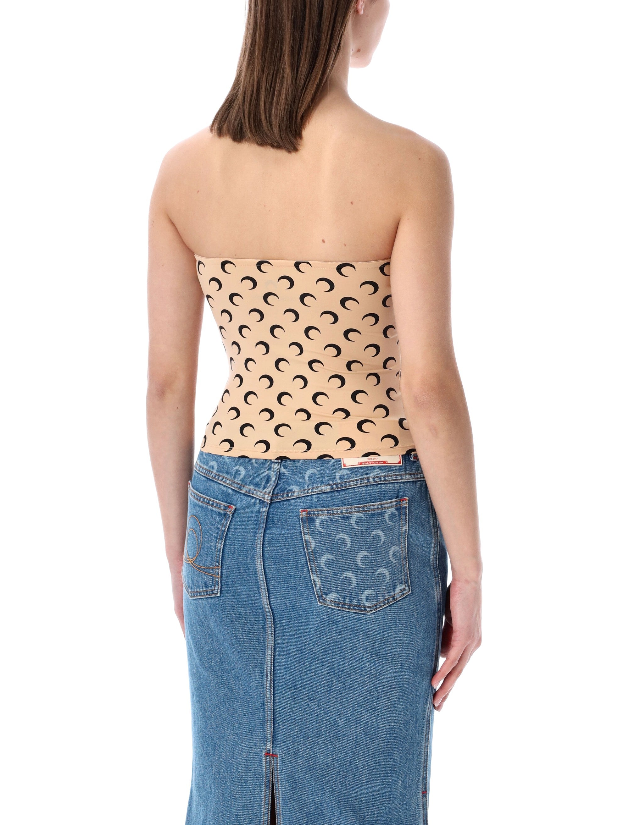 Recycled Moon Tube Top