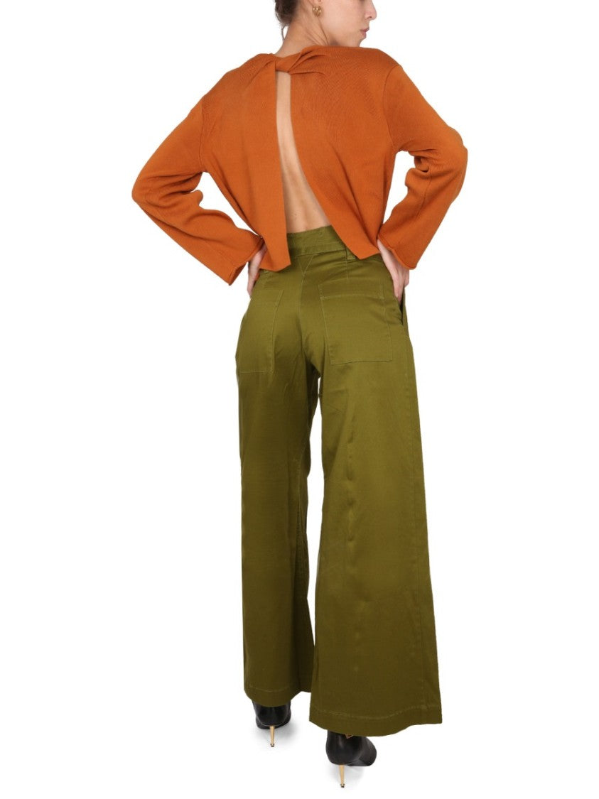 Silk Blend Knit Top