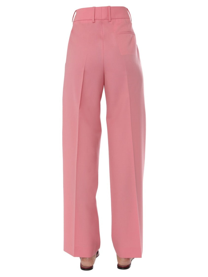 Tailored Pink Straight Leg Pants