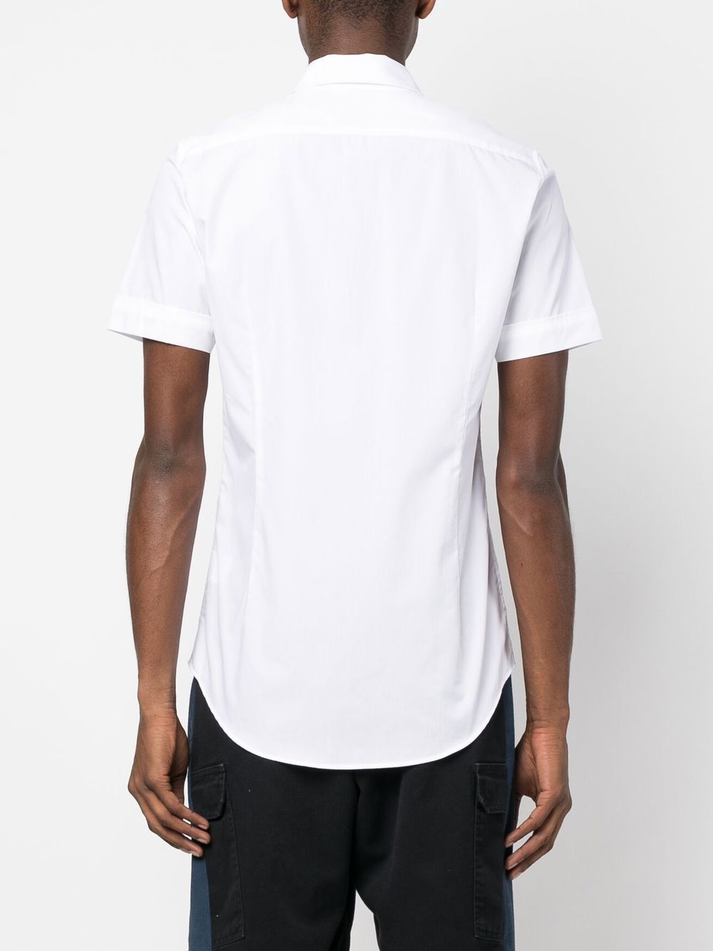 Classic Collar White Organic Cotton Shirt