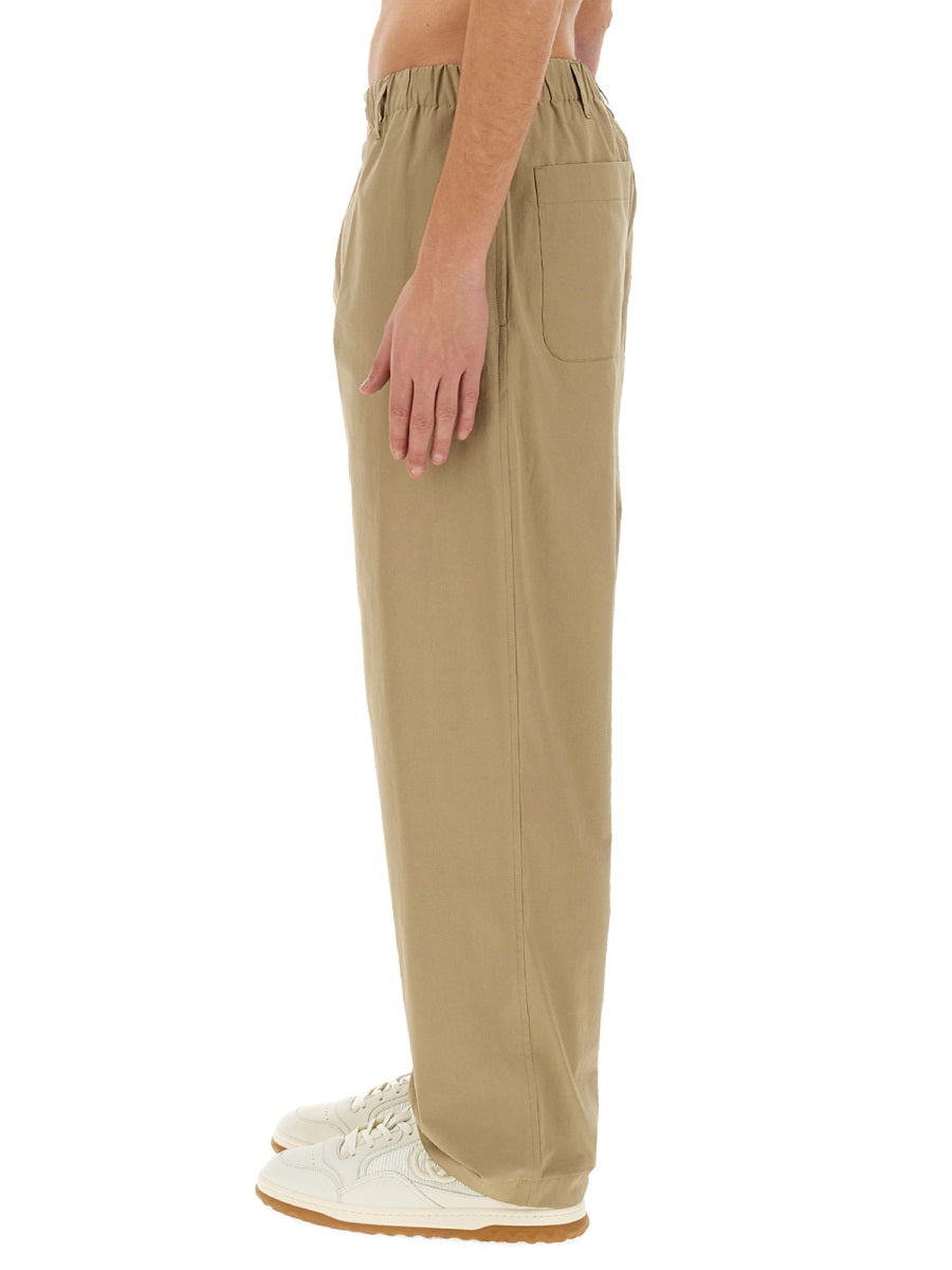Classic Regular Fit Cotton Poplin Pants