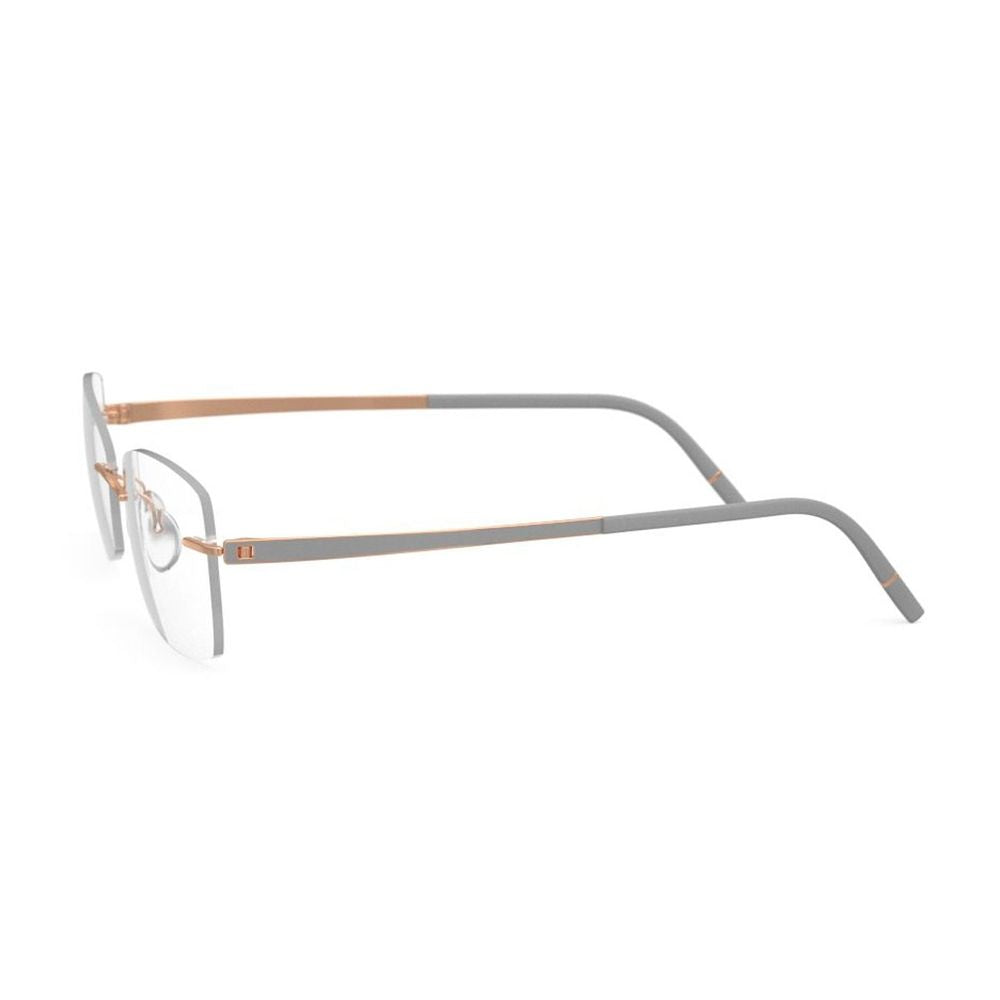 5529/Hc Butterfly-Shaped Rimless Titanium Eyewear