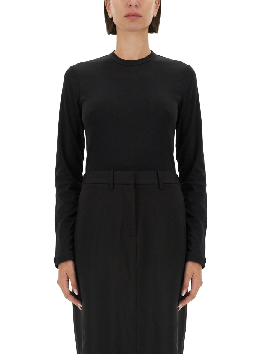 Long-Sleeve Slim Fit T-Shirt