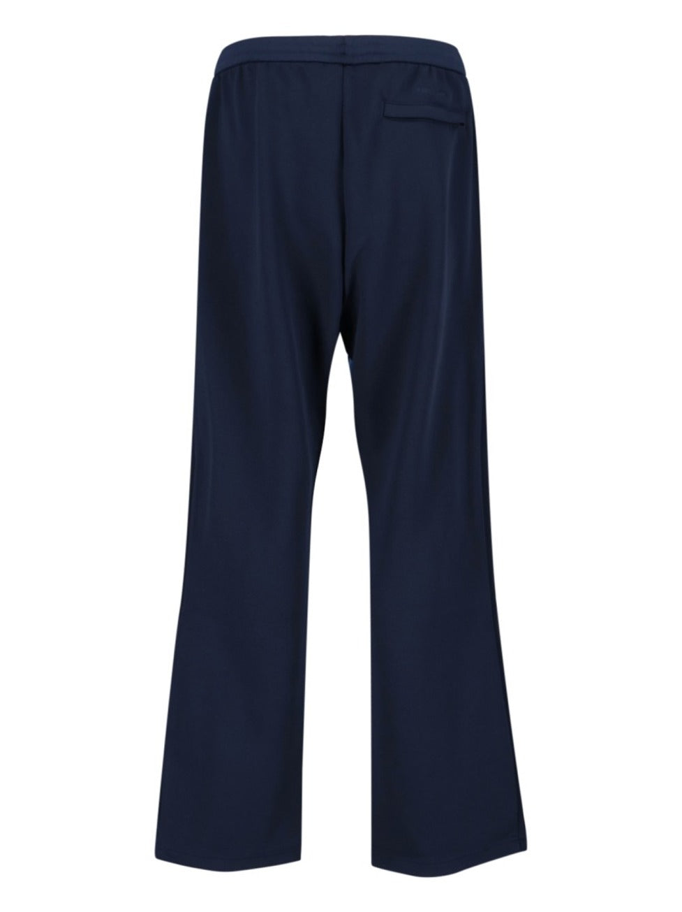 Navy Blue Activewear Pants With Elasticized Waistband