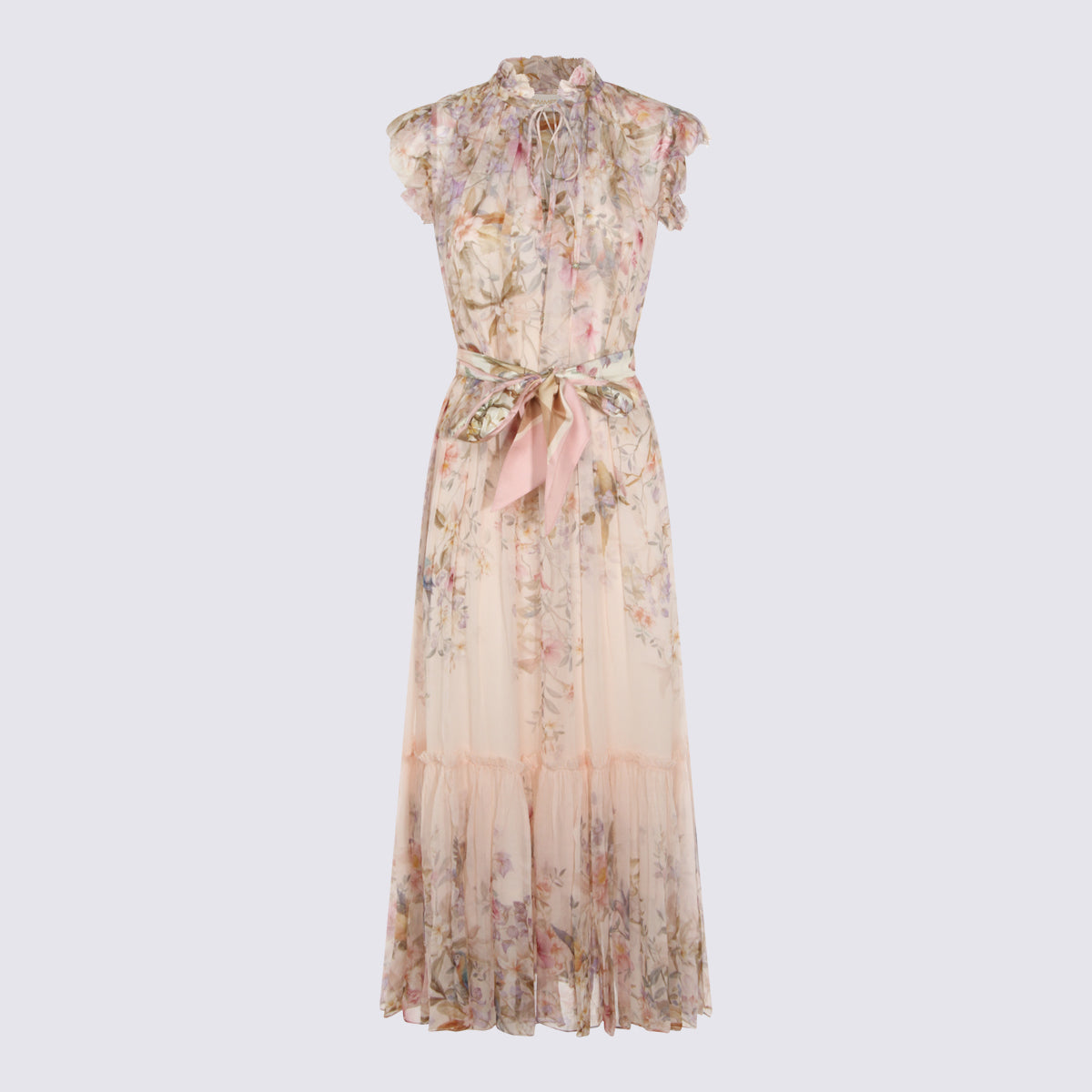 Cream Viscose Dress