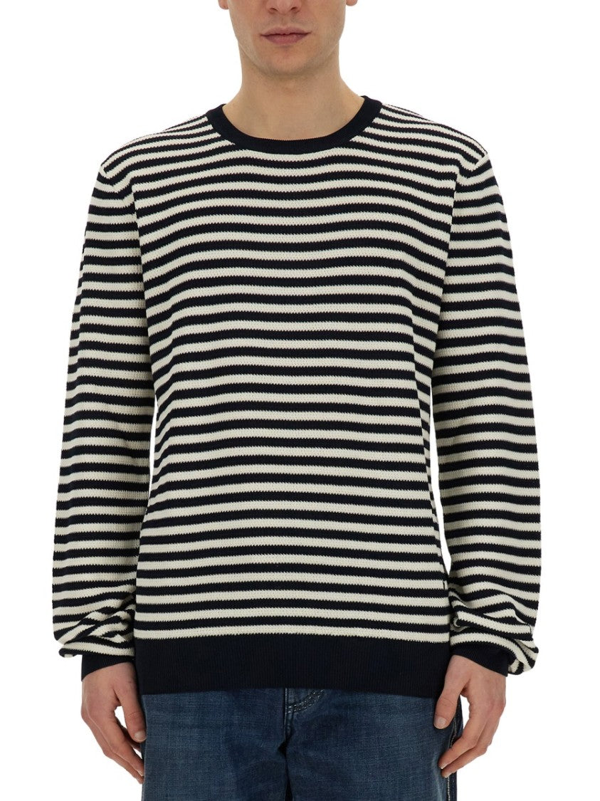 Jersey With Stripe Pattern