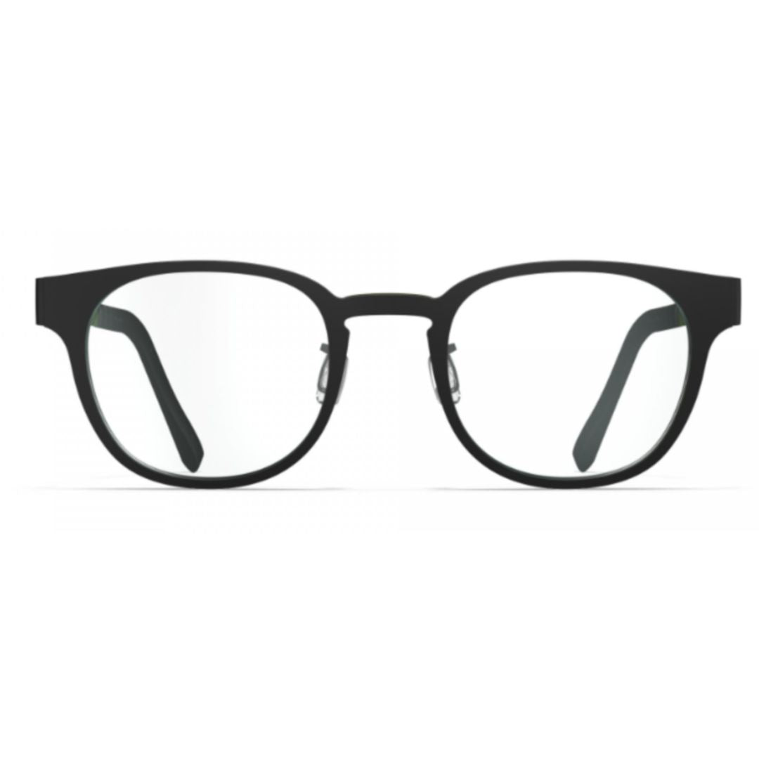 Bf1058 Key Largo Rounded Rectangular Titanium Frame Eyeglasses with Minimalist Design