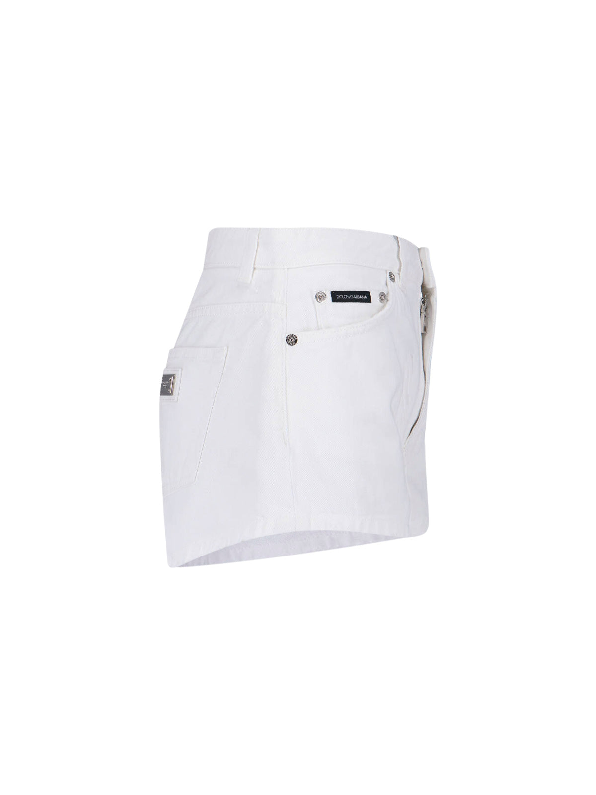 Tailored Straight Leg Logo Shorts
