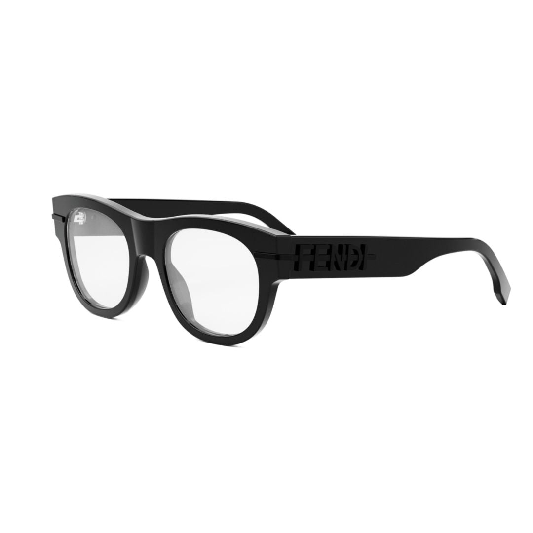 Fe50078i Bold Rectangular Acetate Sunglasses