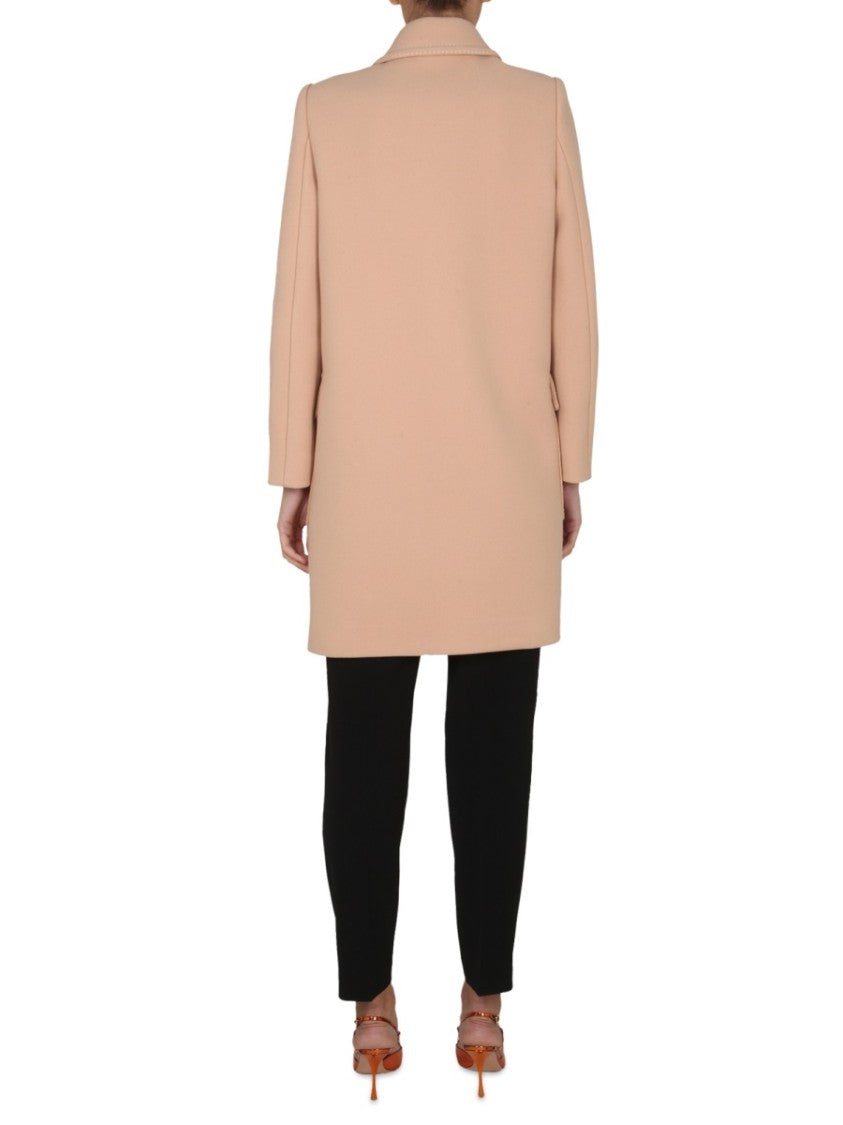 Short Virgin Wool Coat