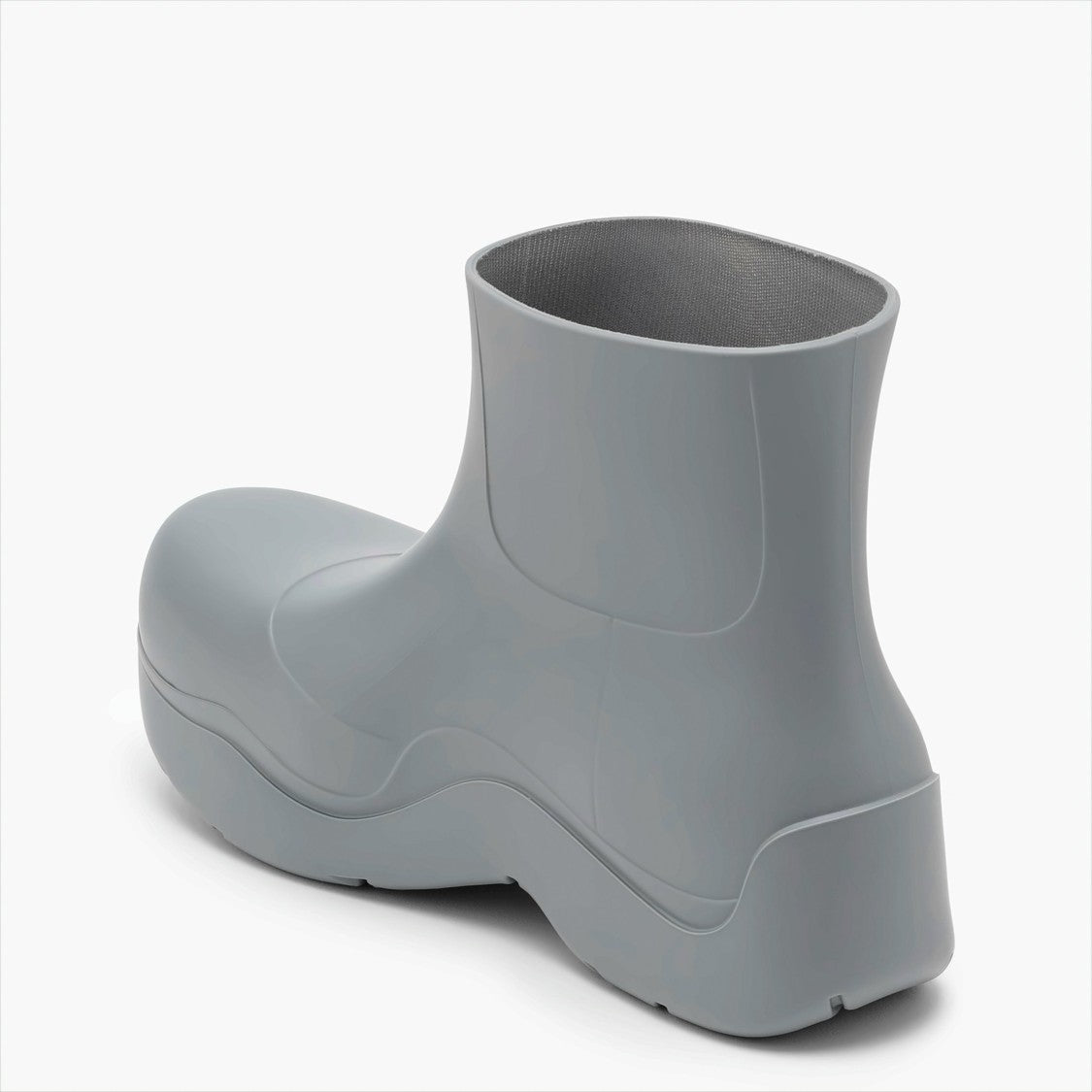 Ankle Boots with Rounded Toe and Chunky Sole