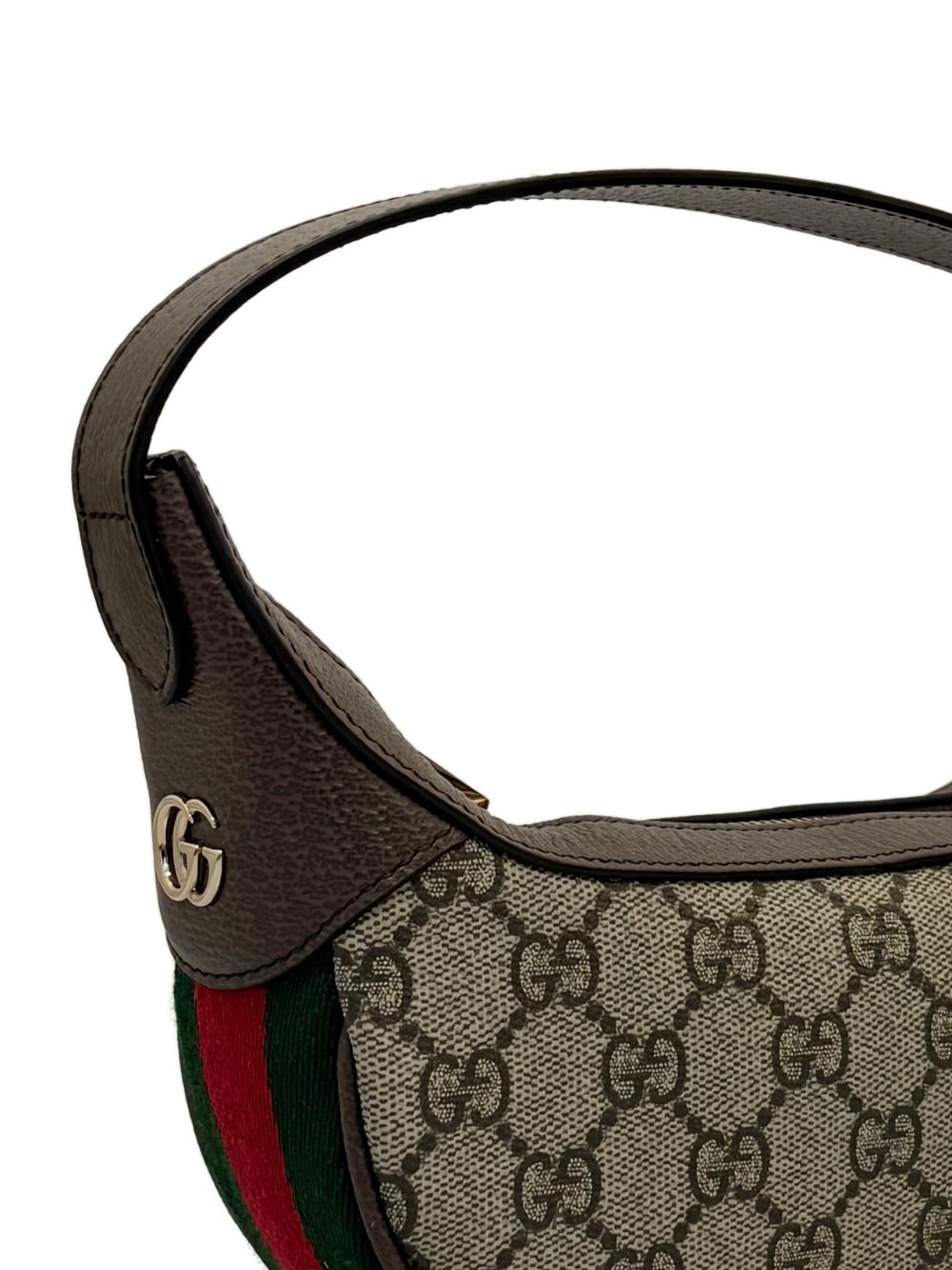 Crescent-Shaped Shoulder Bag